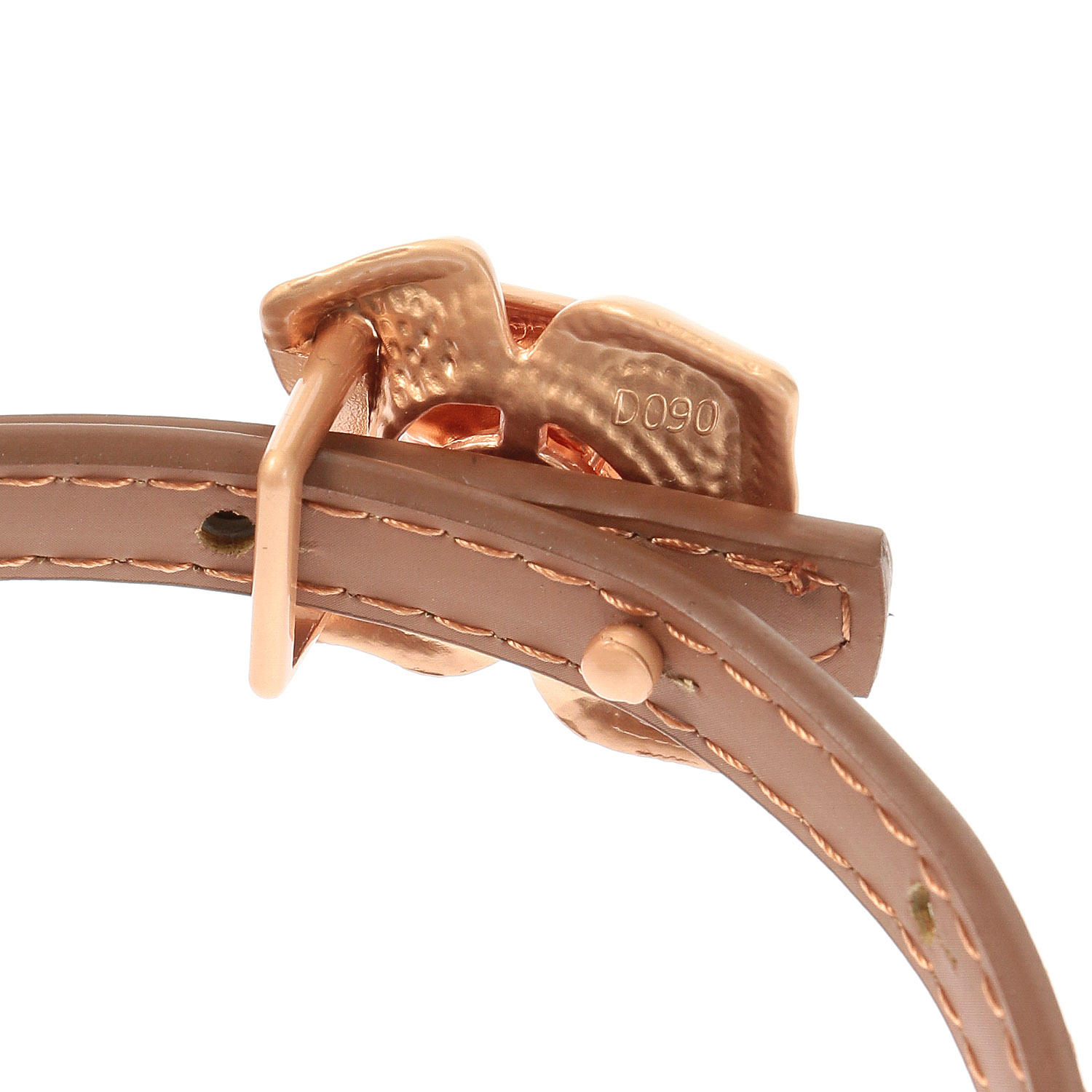 ローズバックル細幅ベルト - 画像4