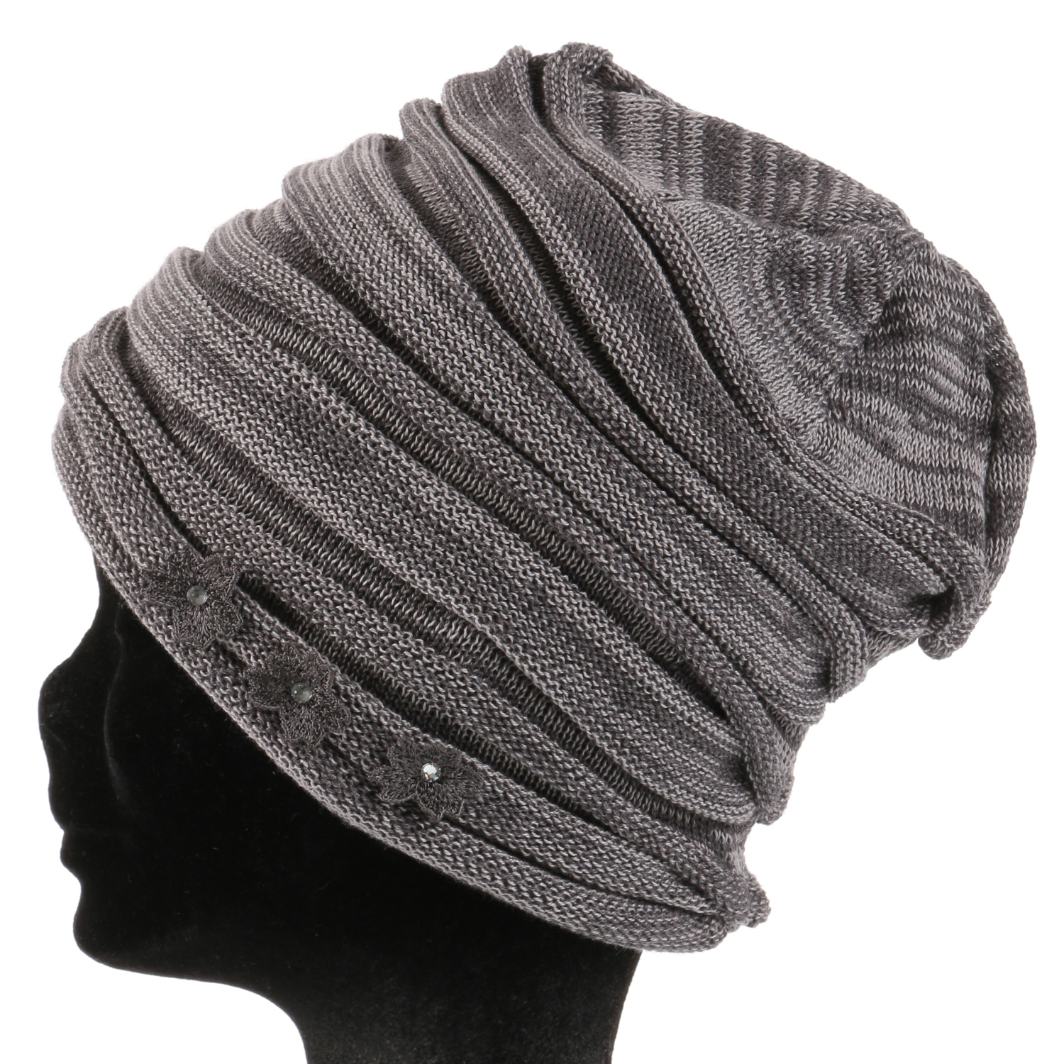 日本製 宇野千代室内ニット帽 - 画像2