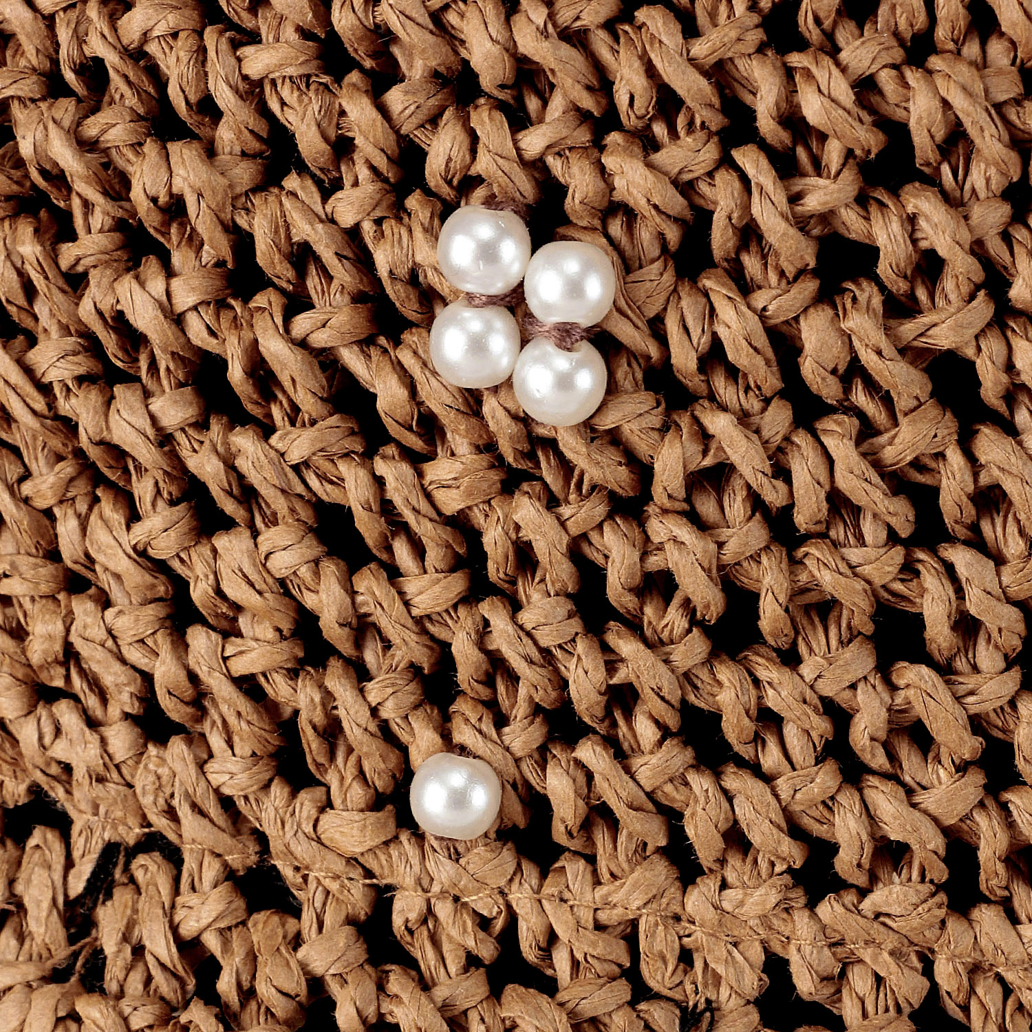 パールリボン細編みハット - 画像8