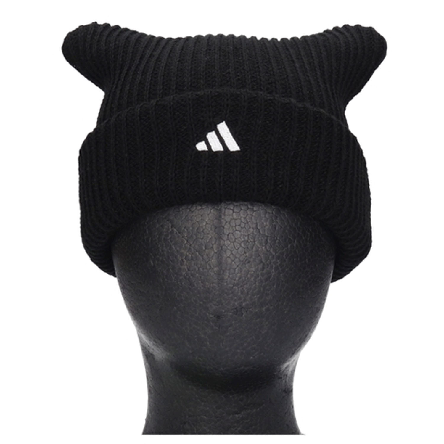 adidas 猫耳ニット帽