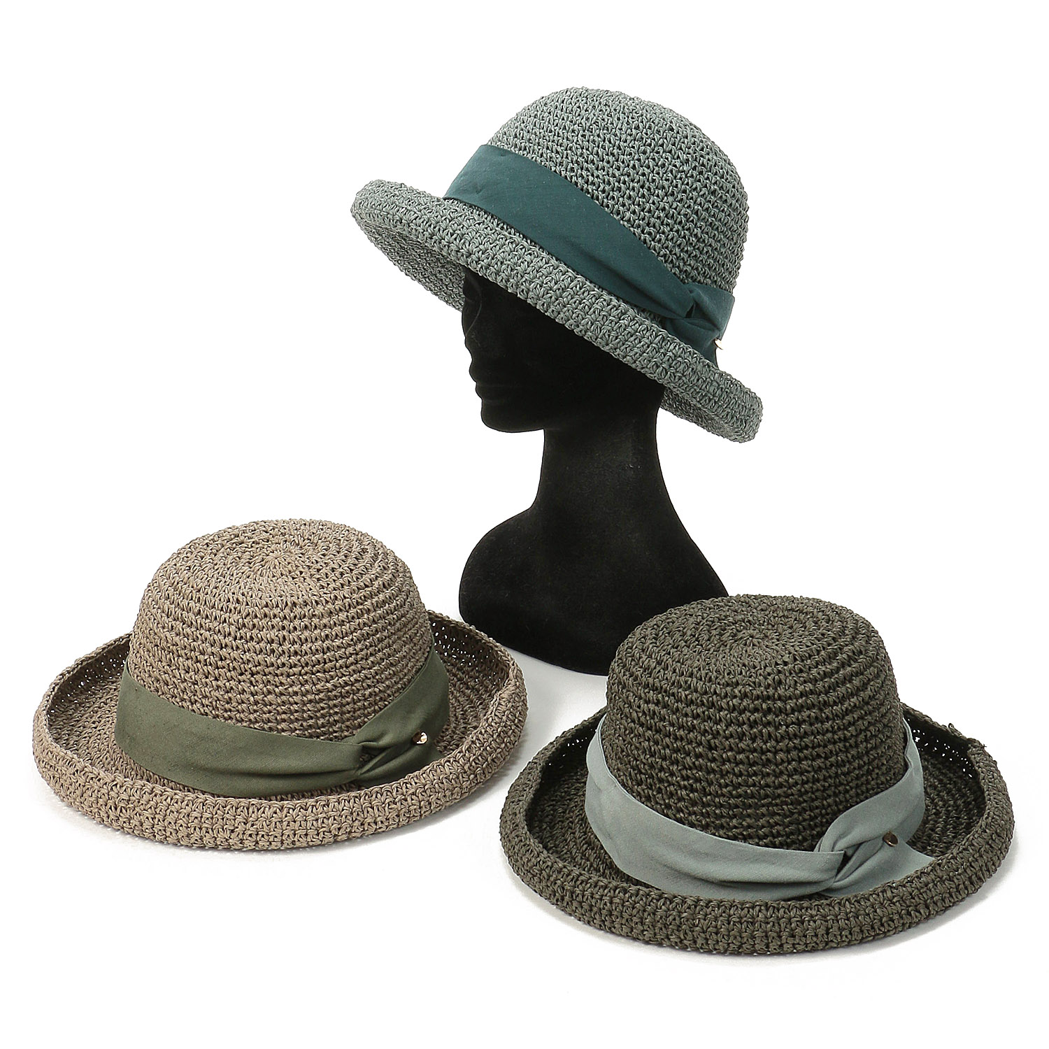 【エトワールオリジナル】細編みリボンハット - 画像3