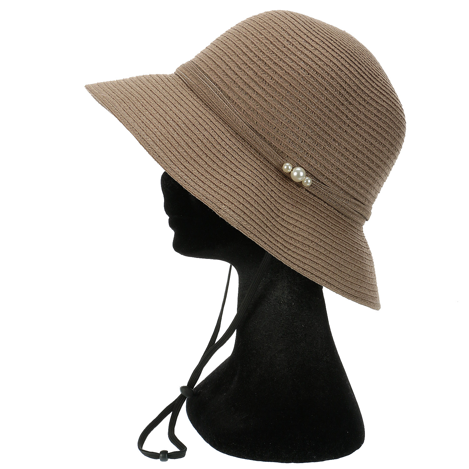 パール付きブレードハット - 画像3