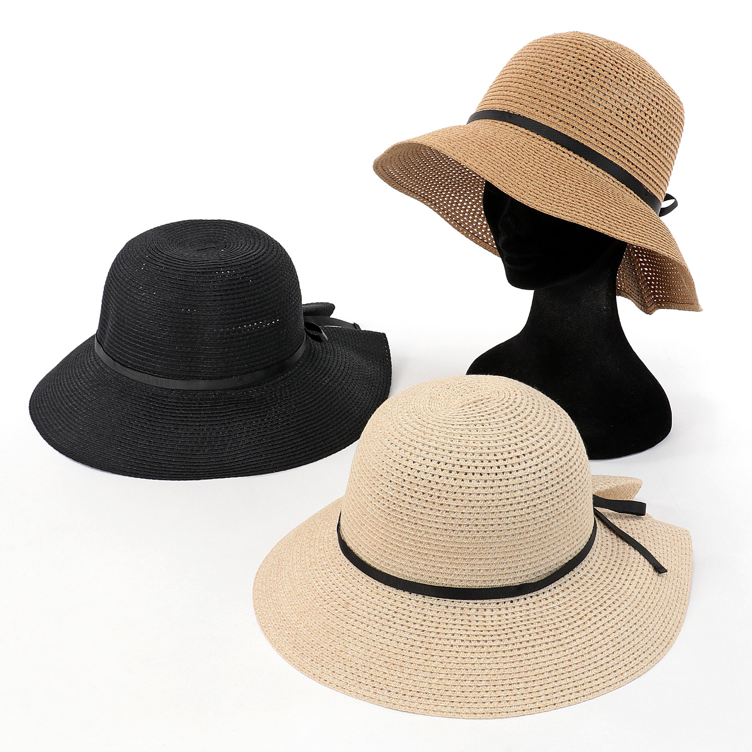 風通り広ツバダウンハット