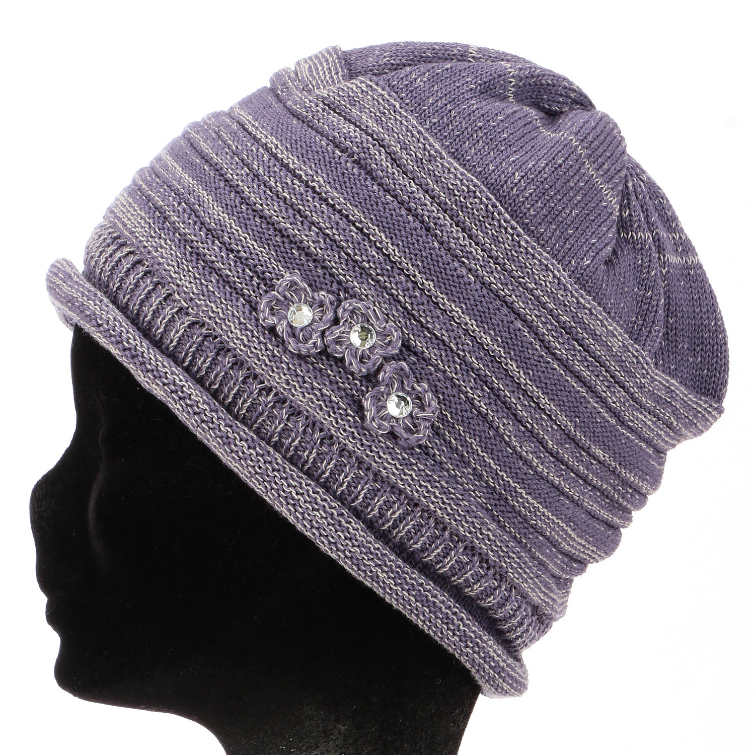 －5℃接触冷感お花付きおうち帽子 - 画像4