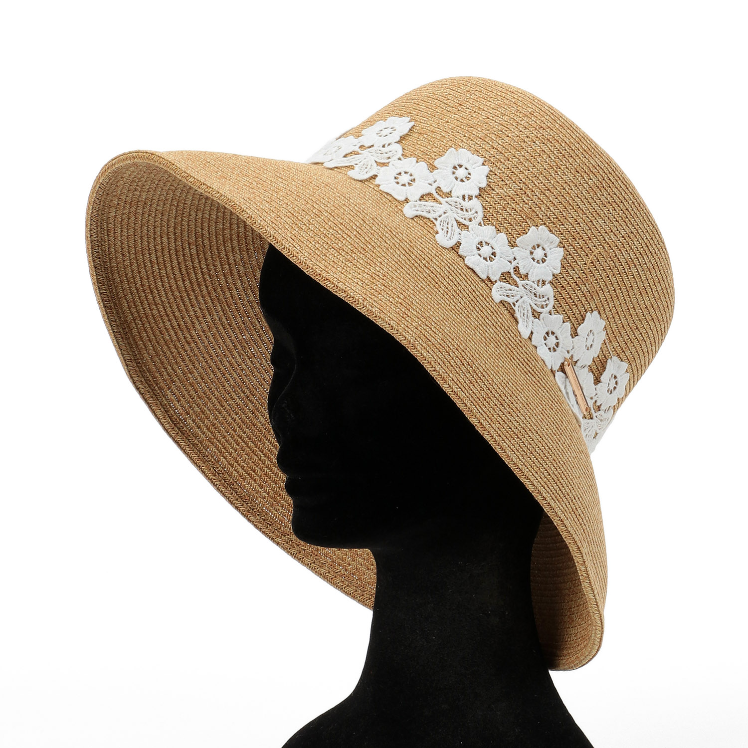 【ブラック終了】つば広レースぺーパーハット - 画像2