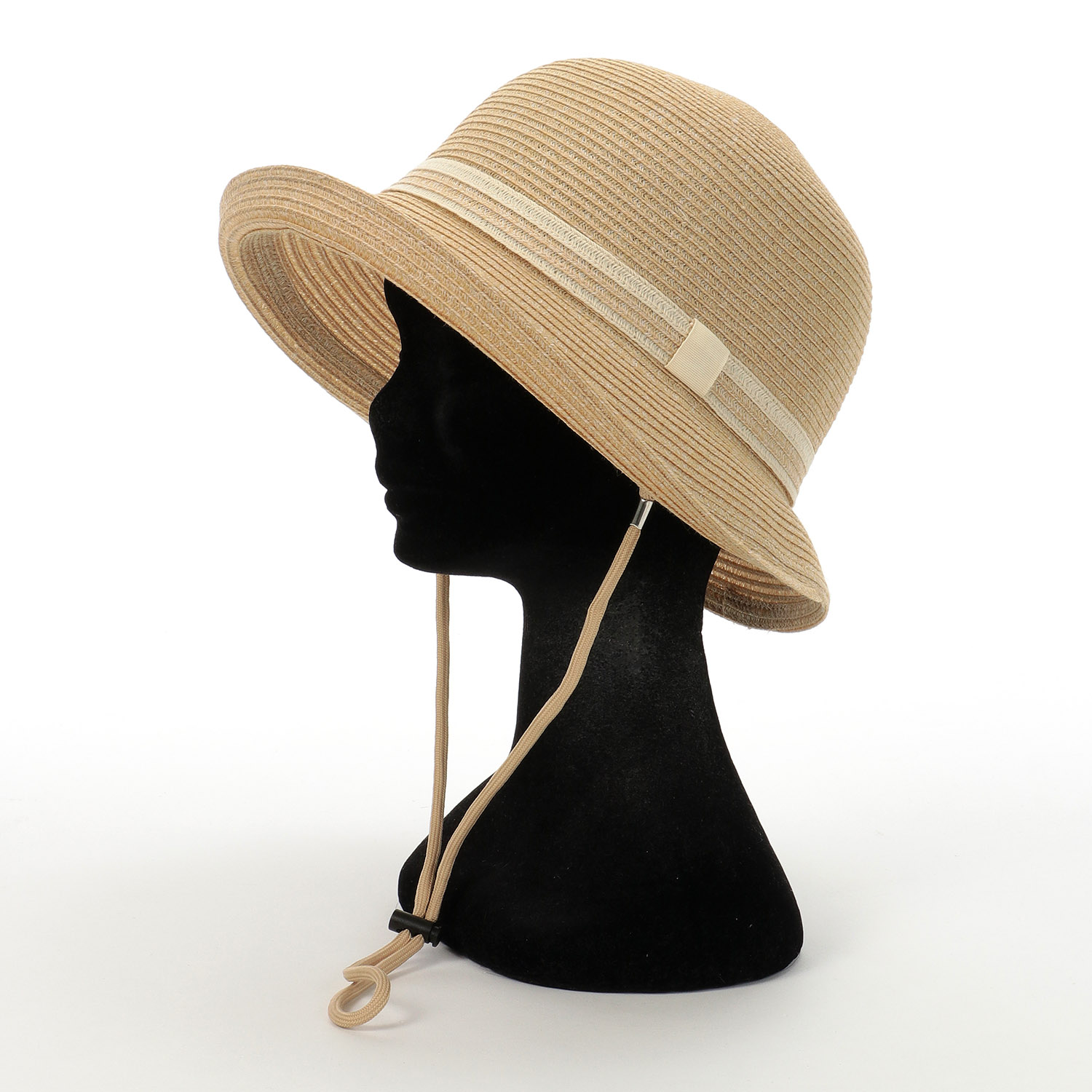 洗えるブレードリボンエッジアップハット - 画像2