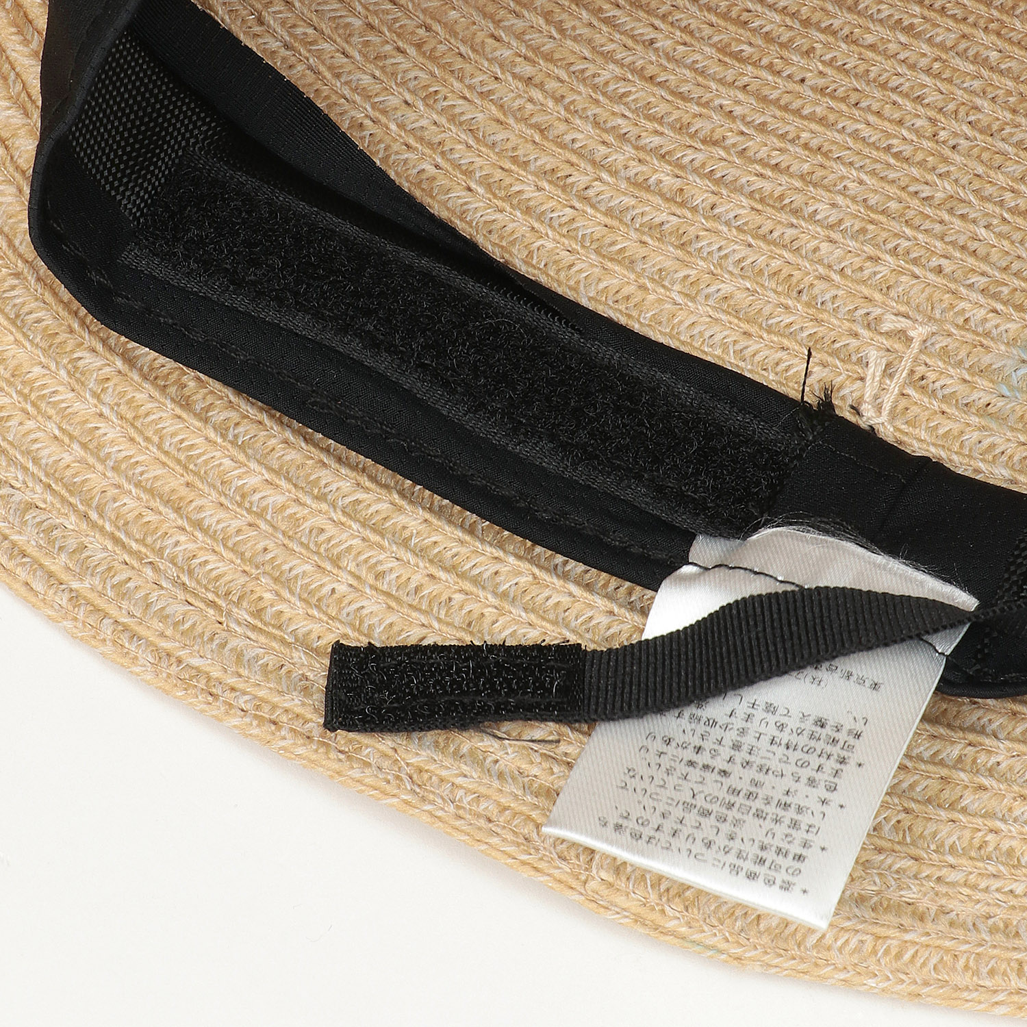 洗えるブレードリボンエッジアップハット - 画像3