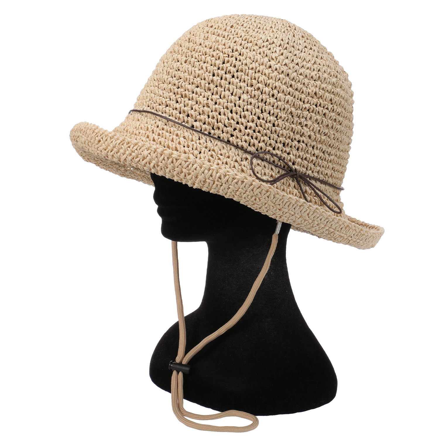 細編みリボンハット - 画像2