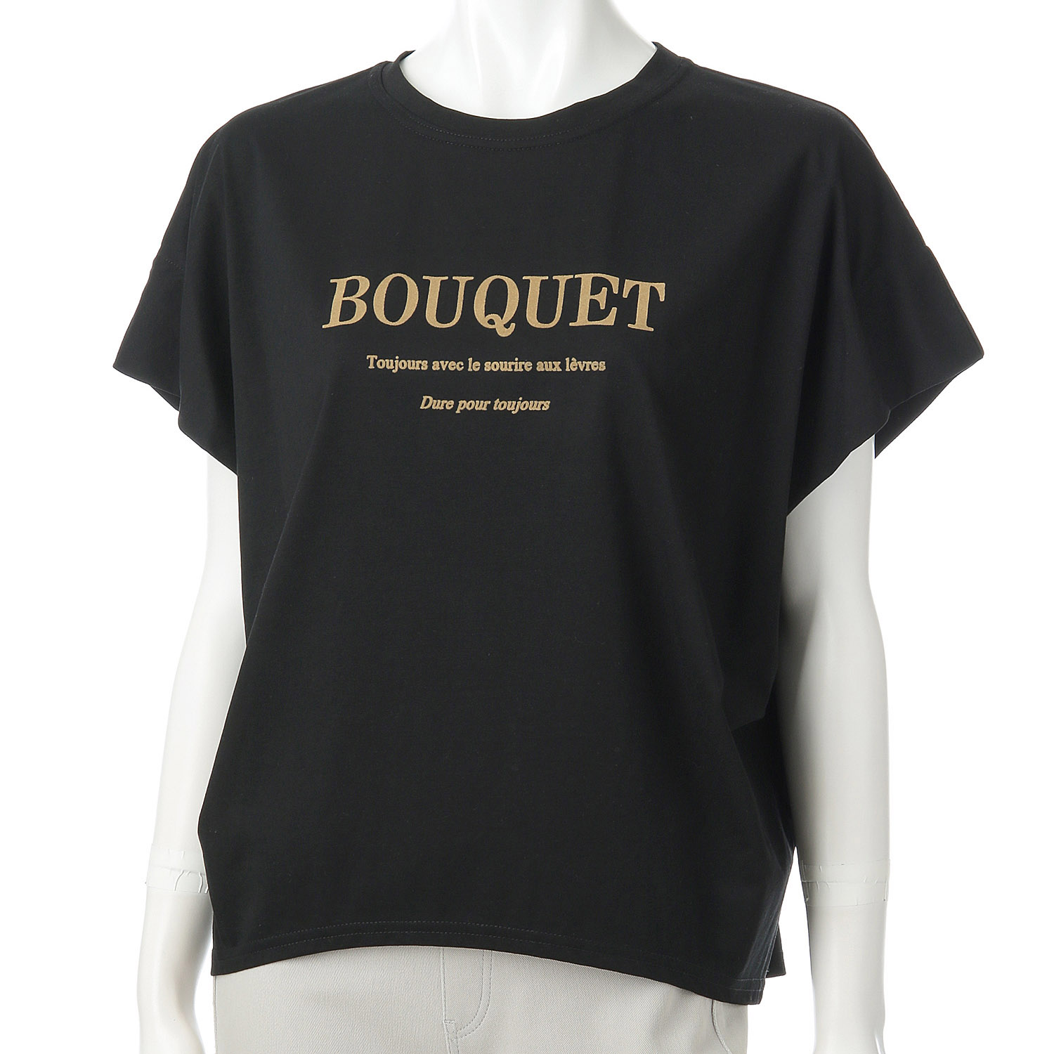 フロッキーロゴアクセントカットソープルオーバー - 画像3