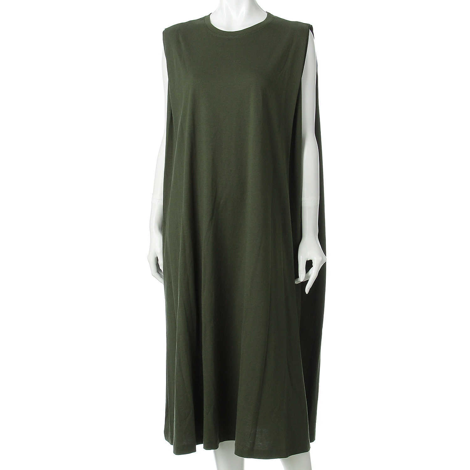 USAスーピマコットンノースリワンピース - 画像11