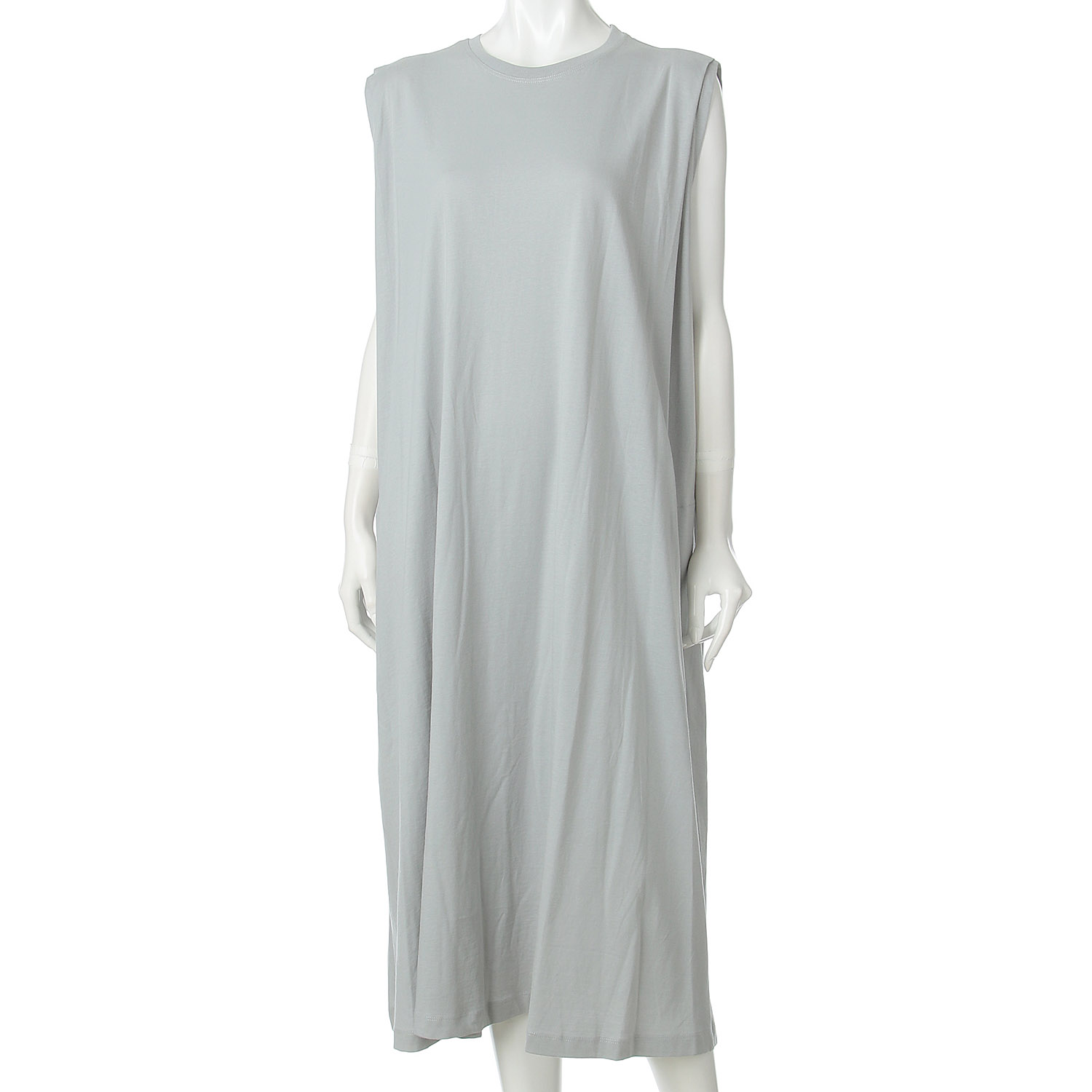 USAスーピマコットンノースリワンピース - 画像12