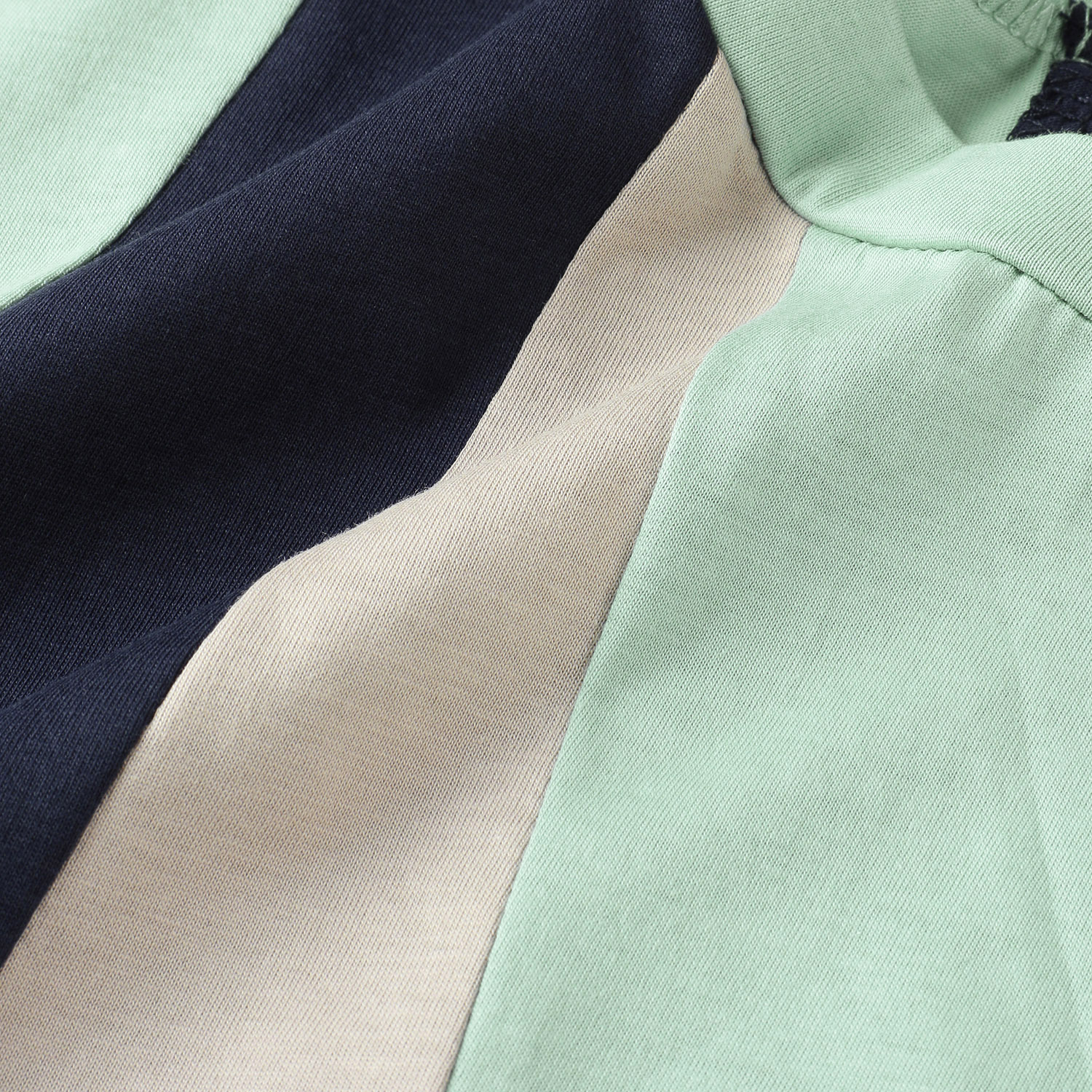 【Insta Live】シルケット天竺配色切替ノースリワンピース - 画像12