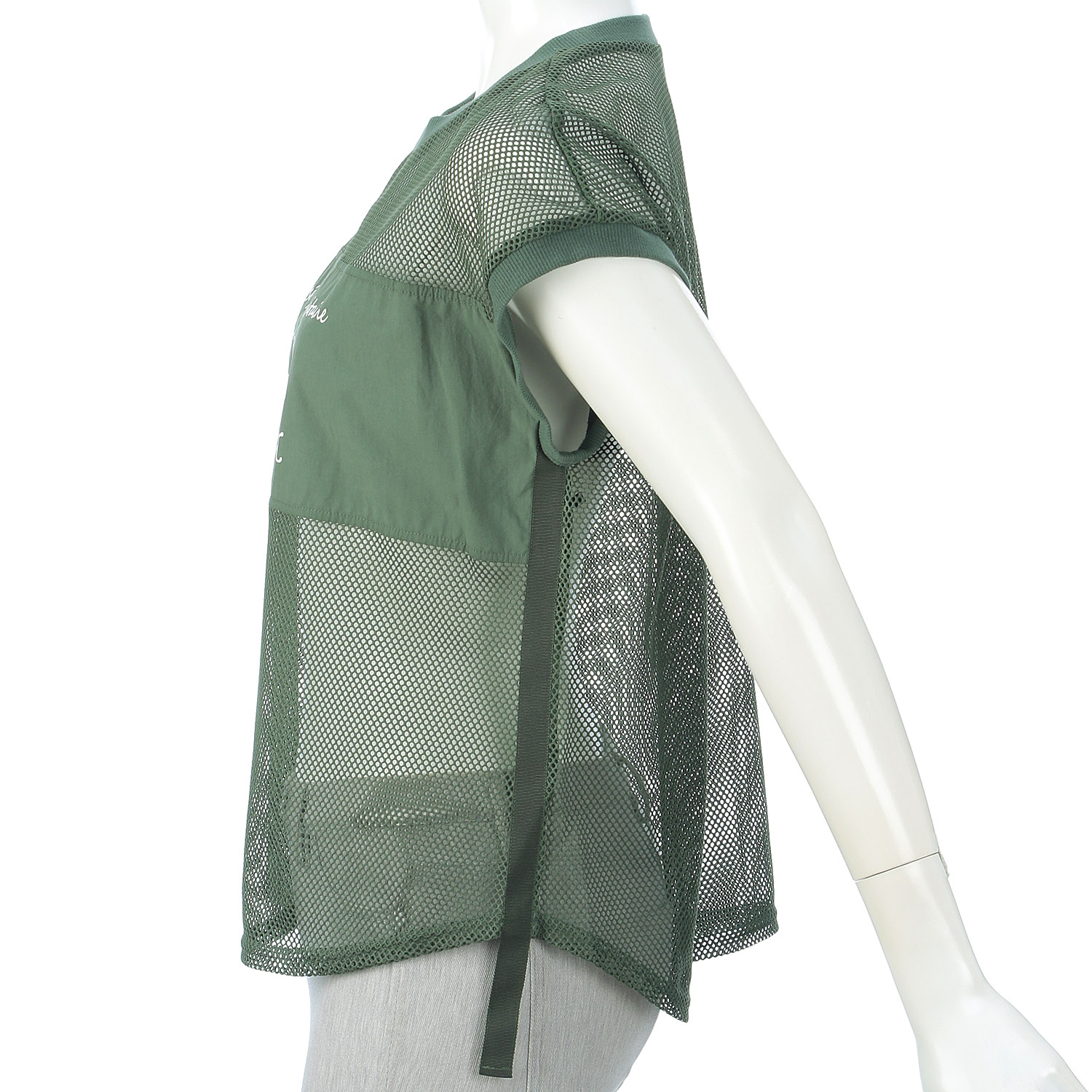 ロゴ入りメッシュチュニック - 画像5