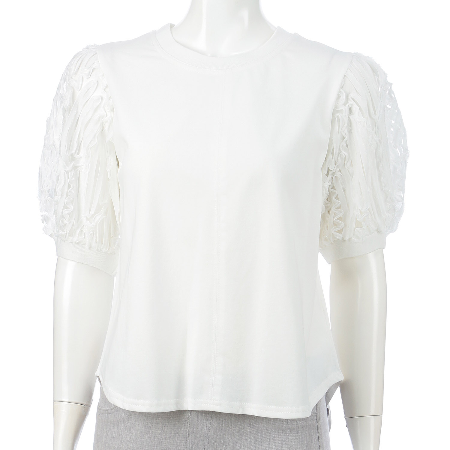 コードレースアクセントカットソープルオーバー - 画像6