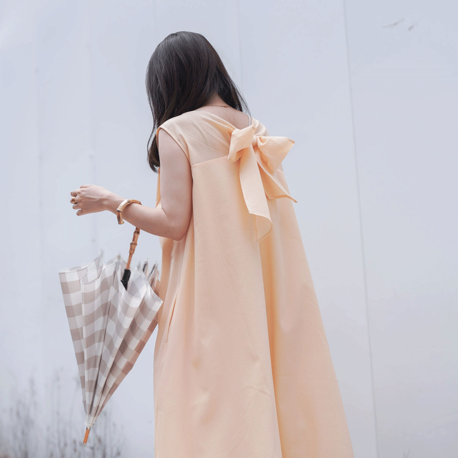 バックリボンテントワンピース - 画像6