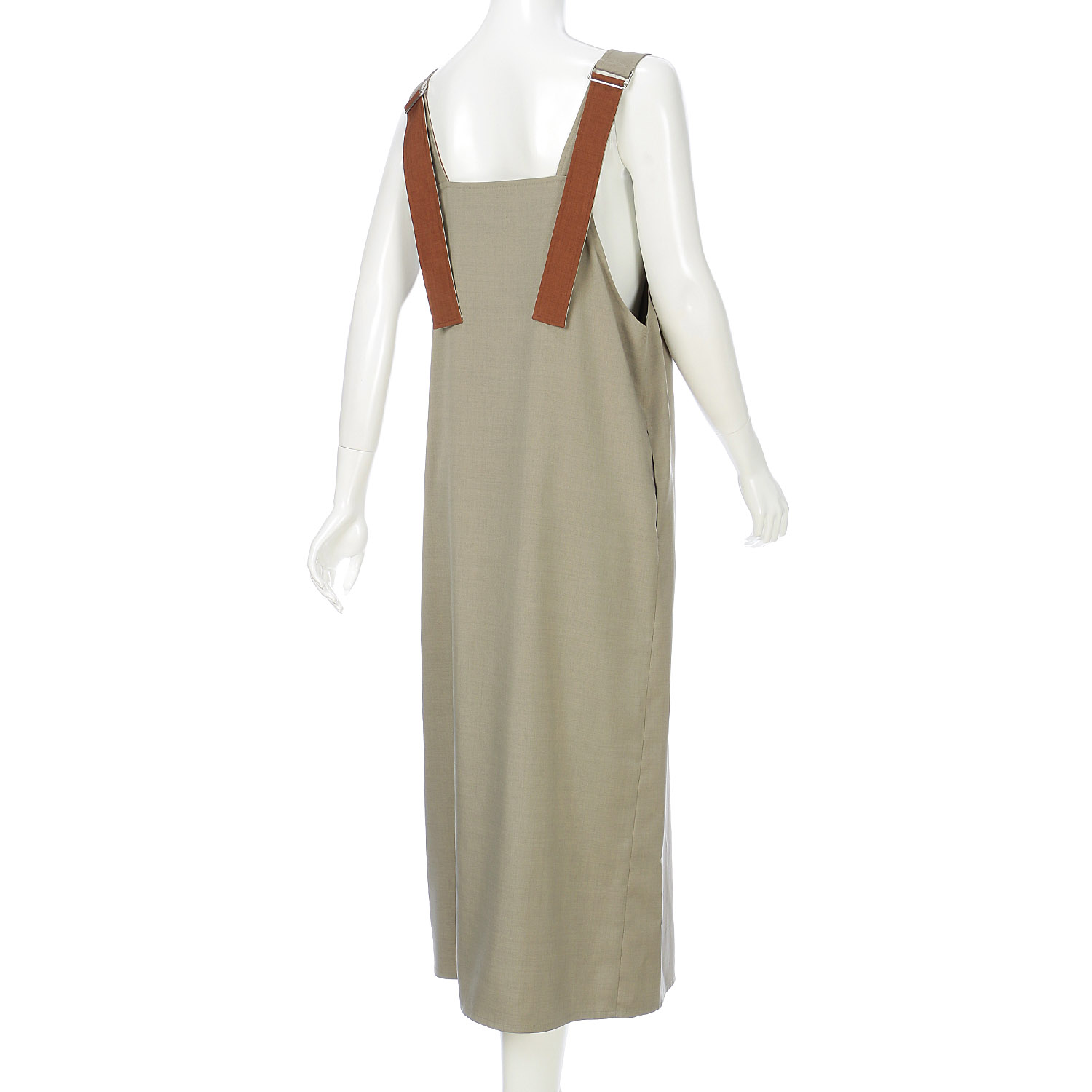 後ろボックスジャンパースカート - 画像7