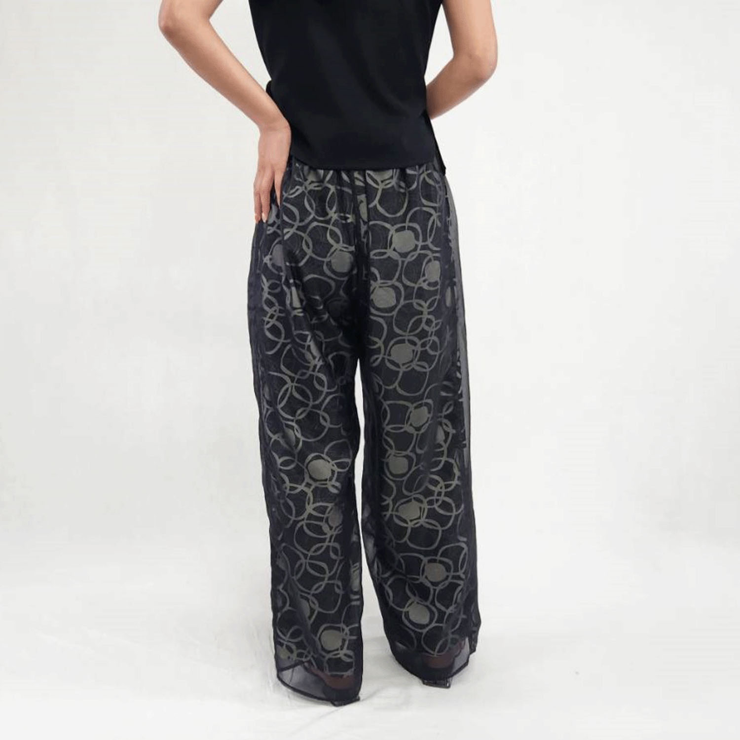 シアーワイドパンツ - 画像9