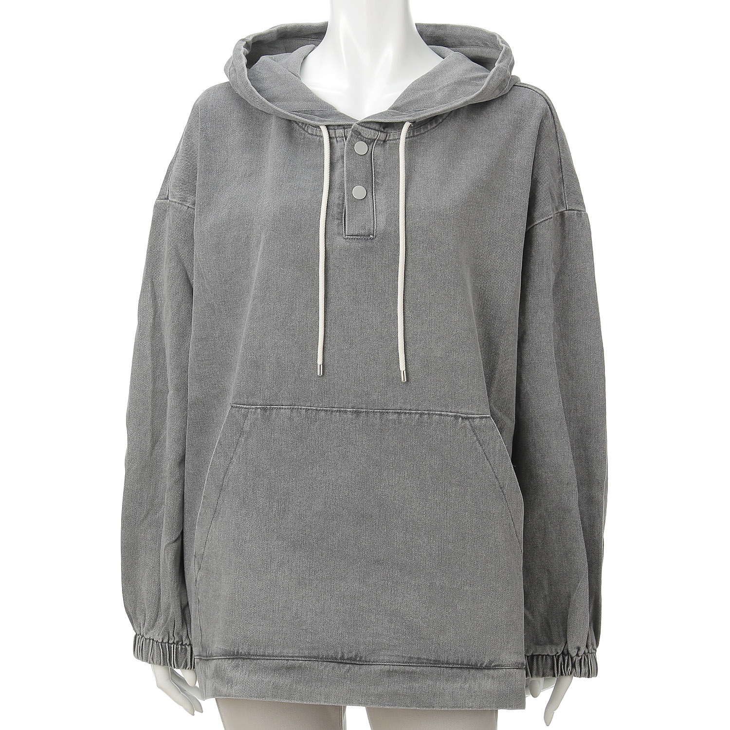 【CUBE SUGAR】ピグメント染めフード付きシャツパーカー - 画像4