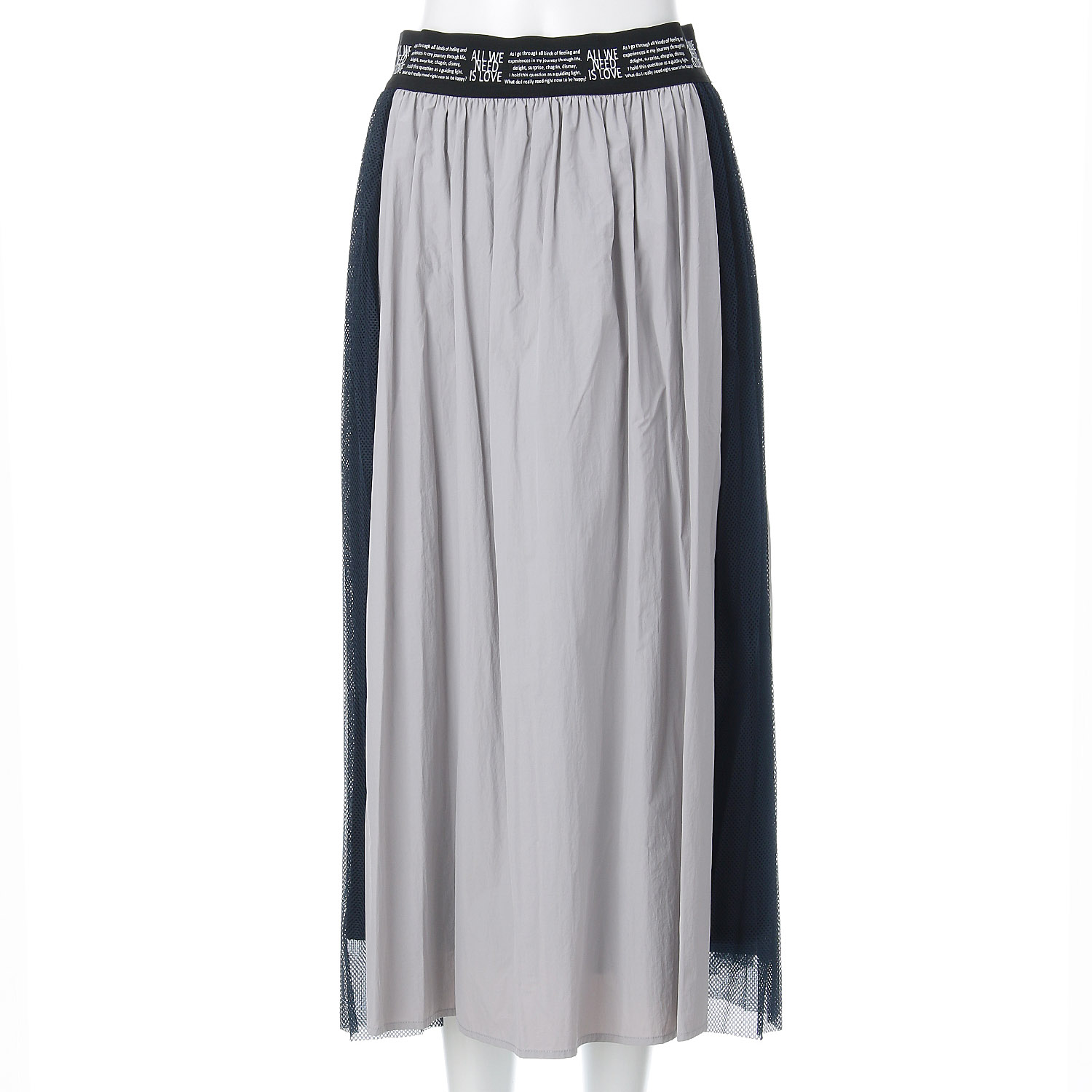 サイドプリーツメッシュスカート - 画像8