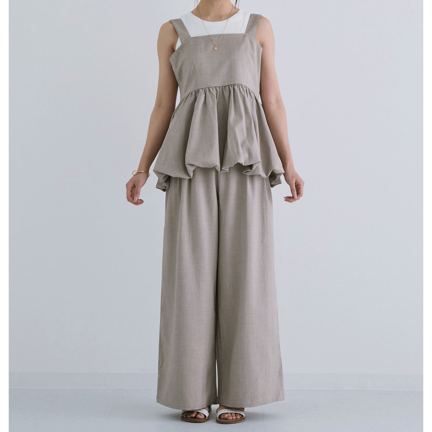 【my life】ビスチェ×パンツセットアップ