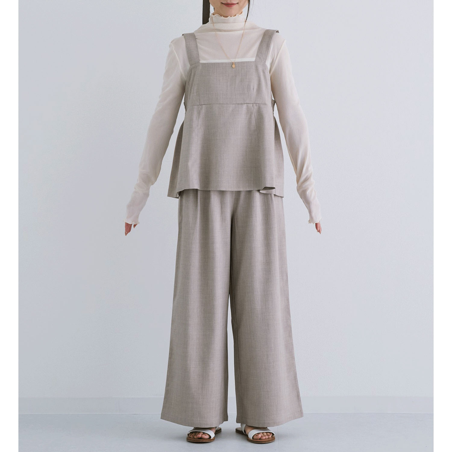 【my life】キャミ×パンツセットアップ