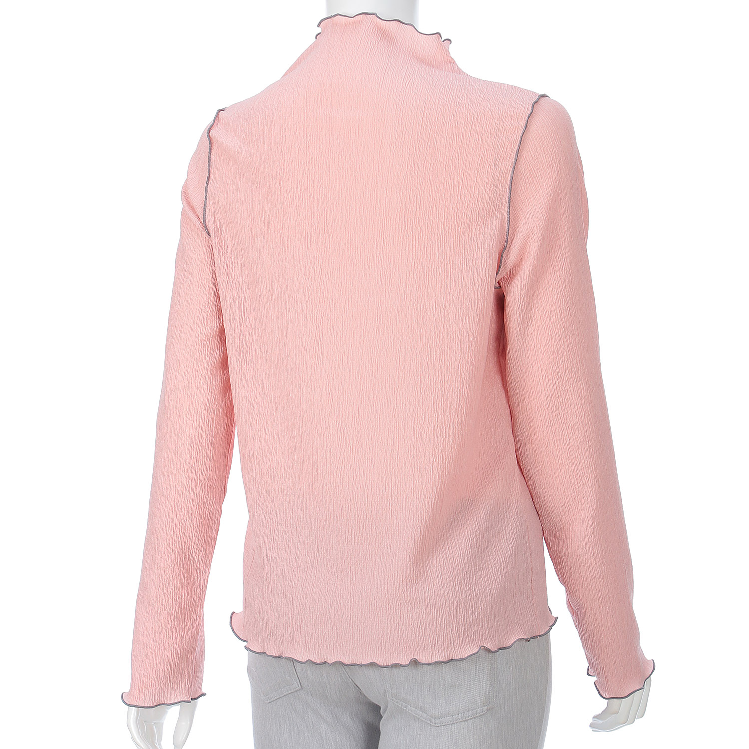 【my life】ハイネック配色メロウプルオーバー - 画像9