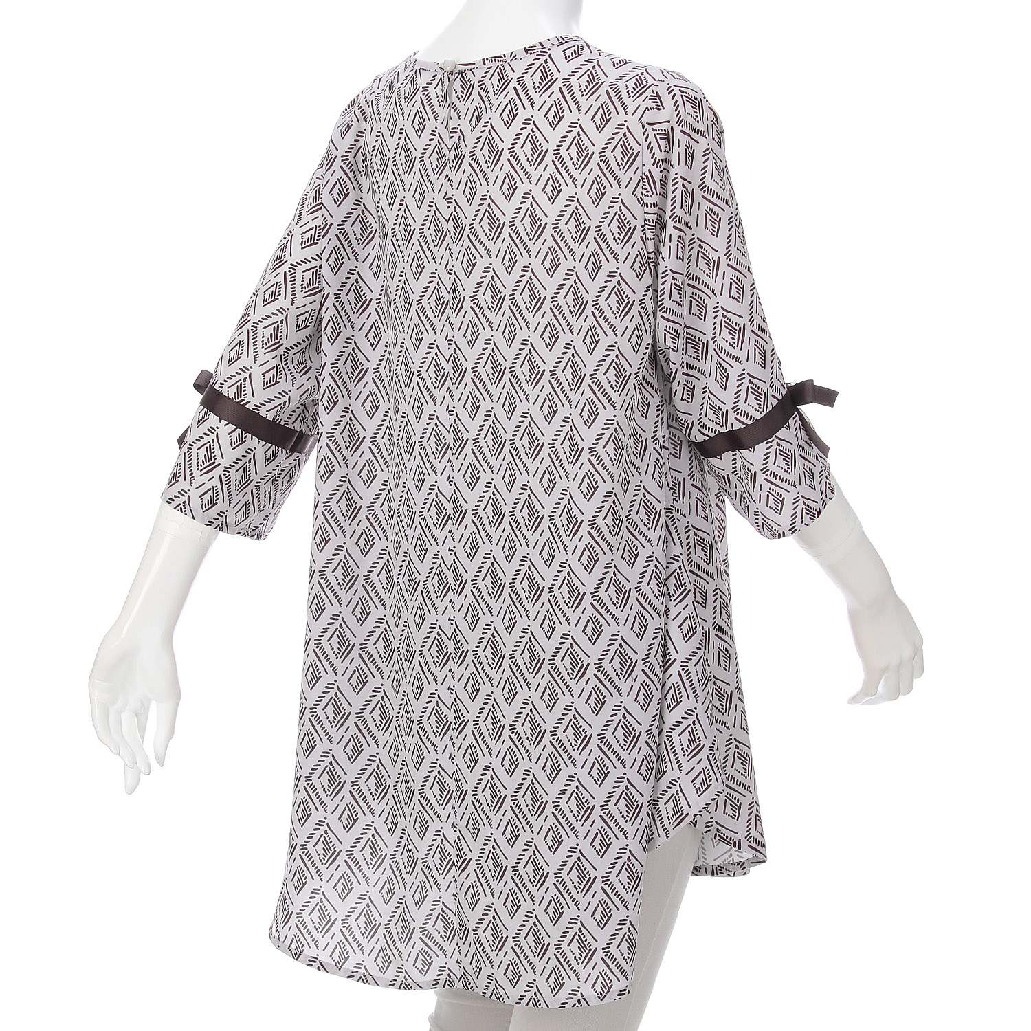 ジョーゼットプリントチュニック - 画像3