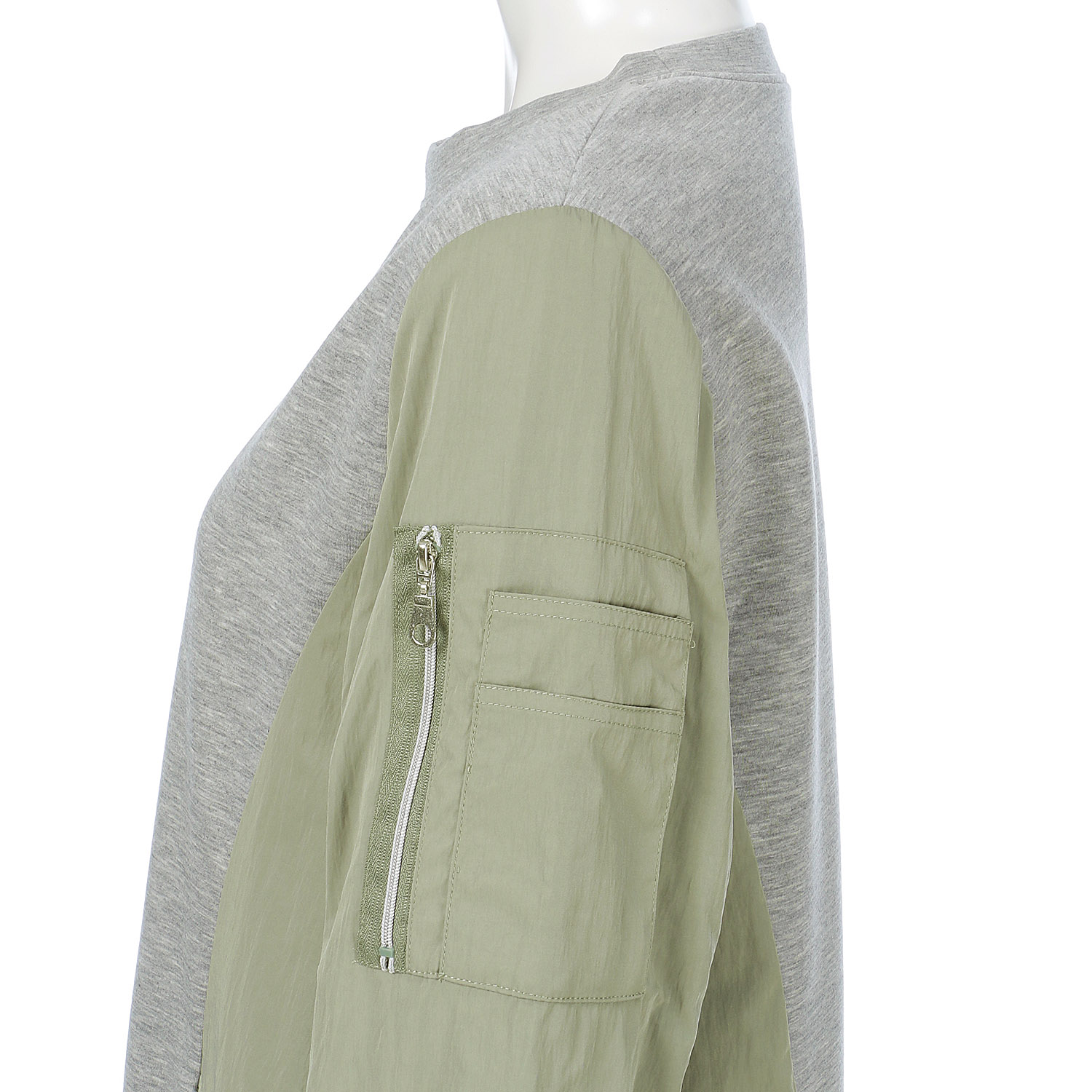 配色ワンピース - 画像4