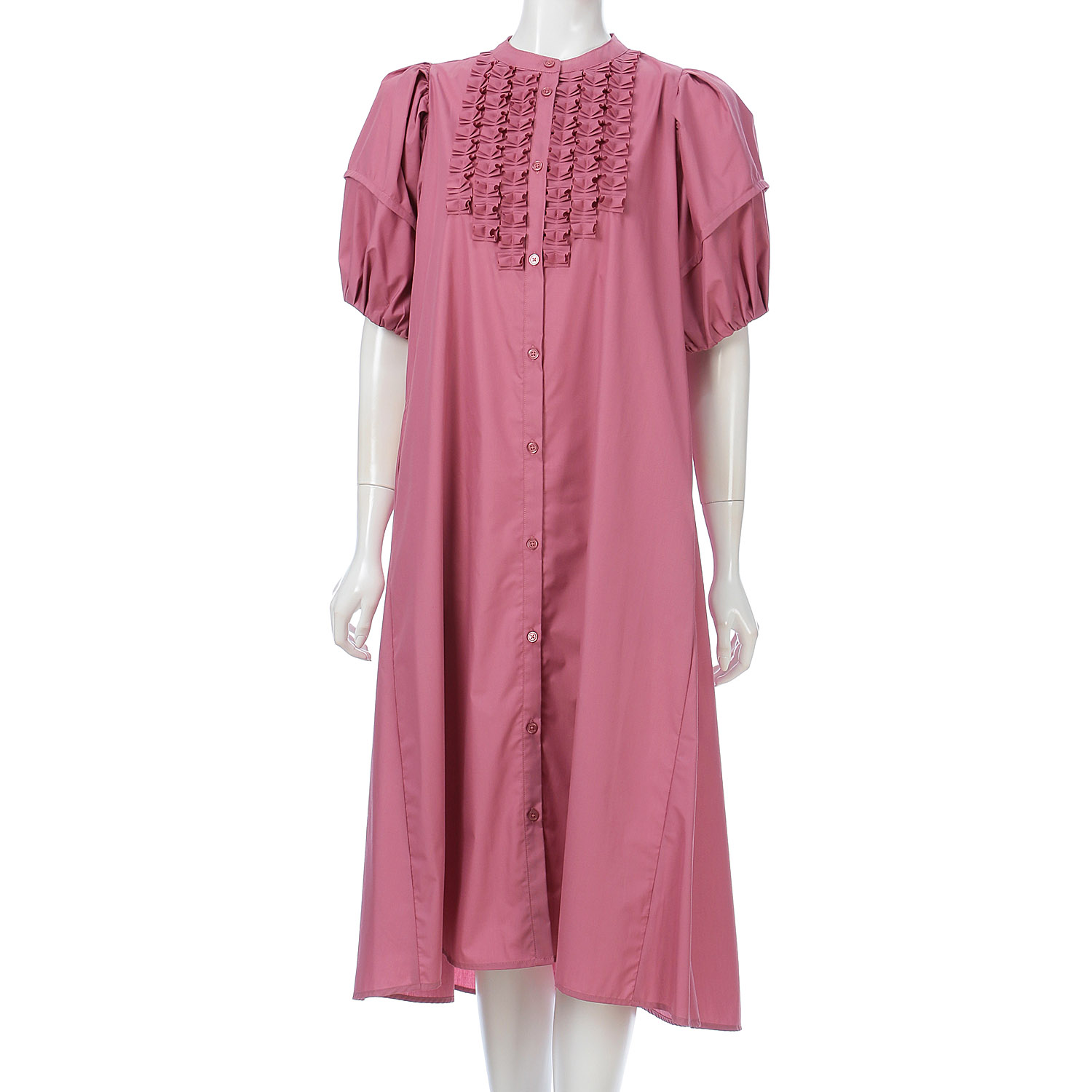 フリルアクセントワンピース - 画像3