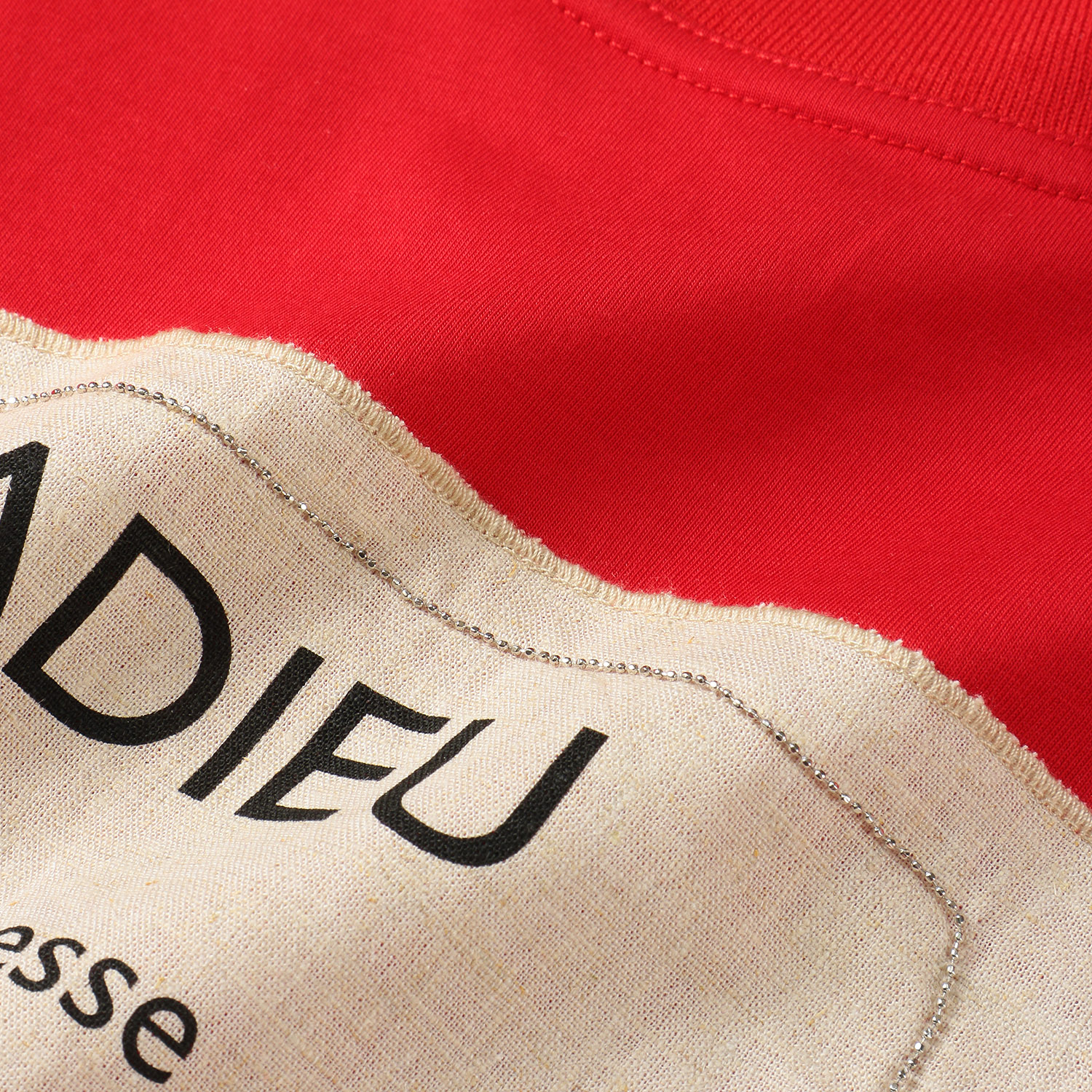 リネンプリントアクセントカットソープルオーバー - 画像7