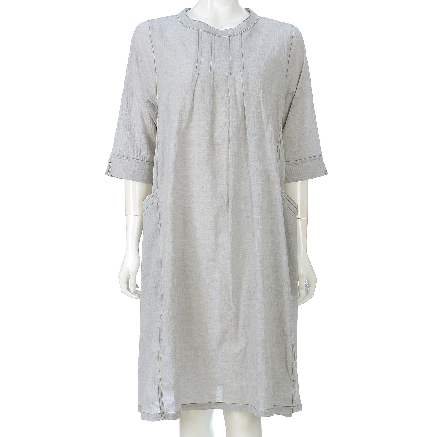 強撚綿ワンピース - 画像1