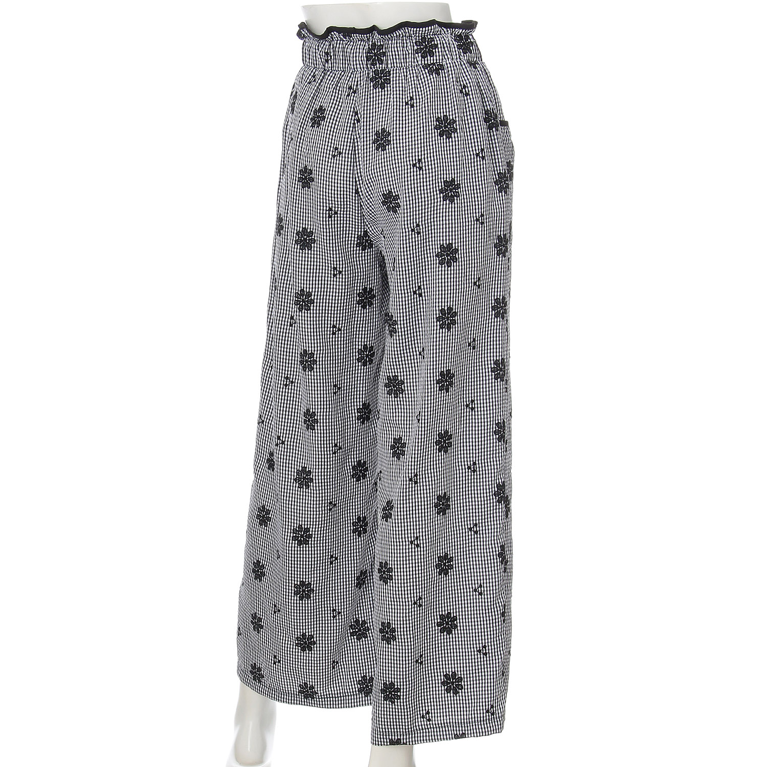 ギンガムワイドパンツ - 画像2