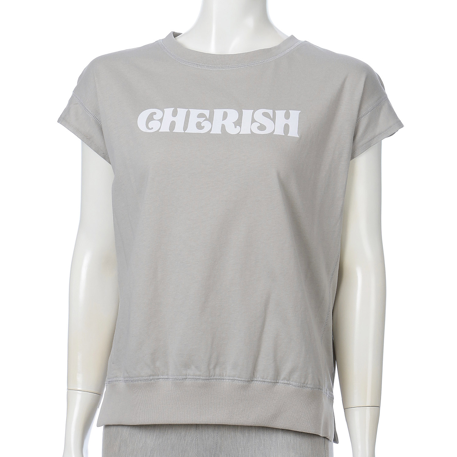 シルケットロゴTシャツ