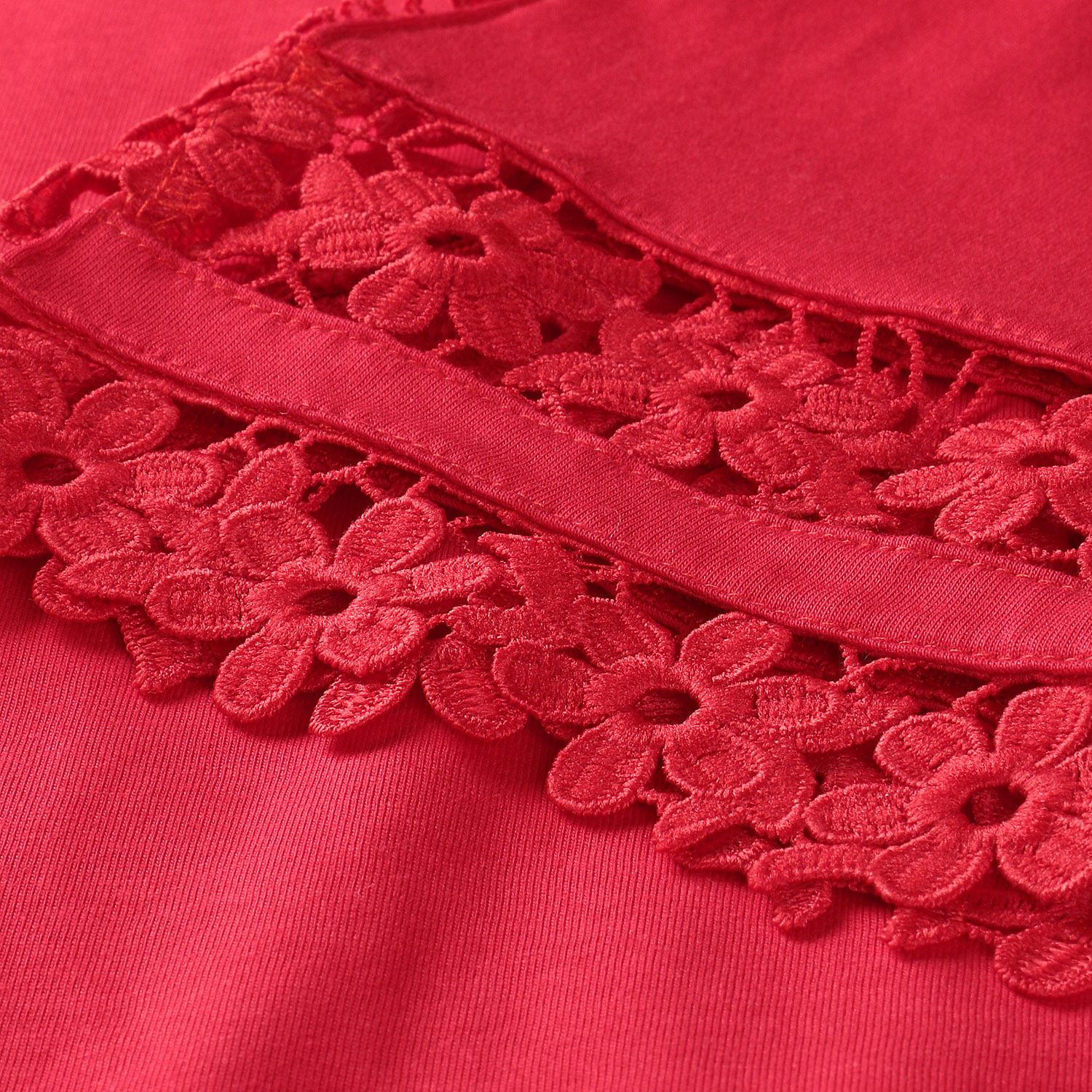 肩レースカットソー - 画像7