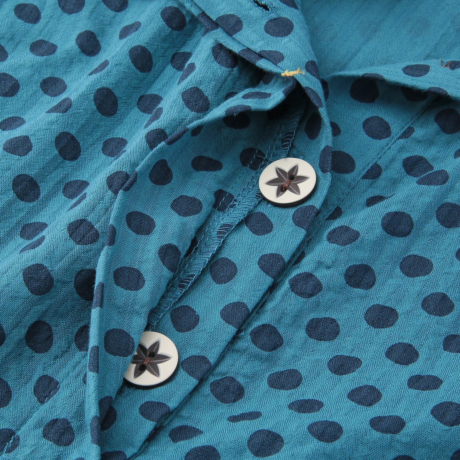 水玉プリントワンピース - 画像7