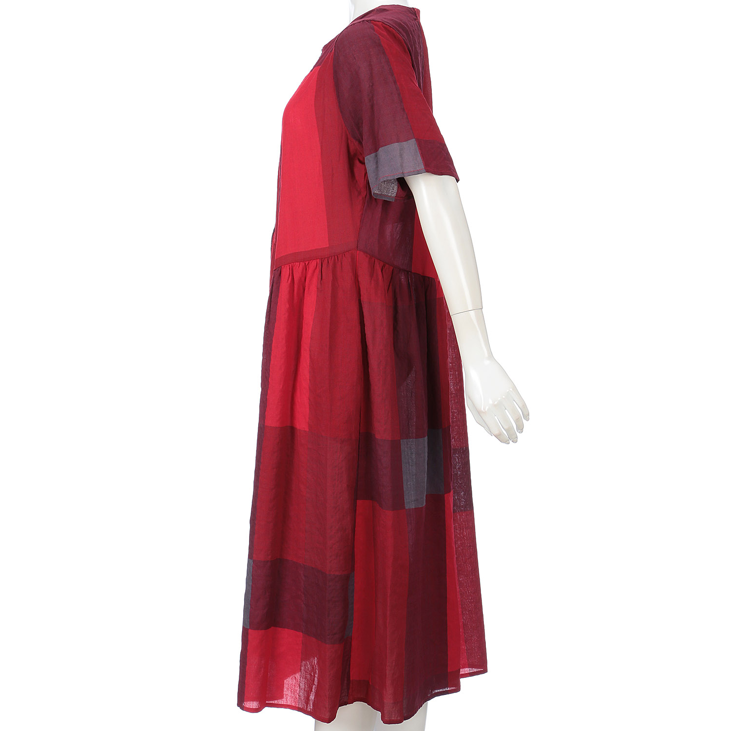 格子ワンピース - 画像2