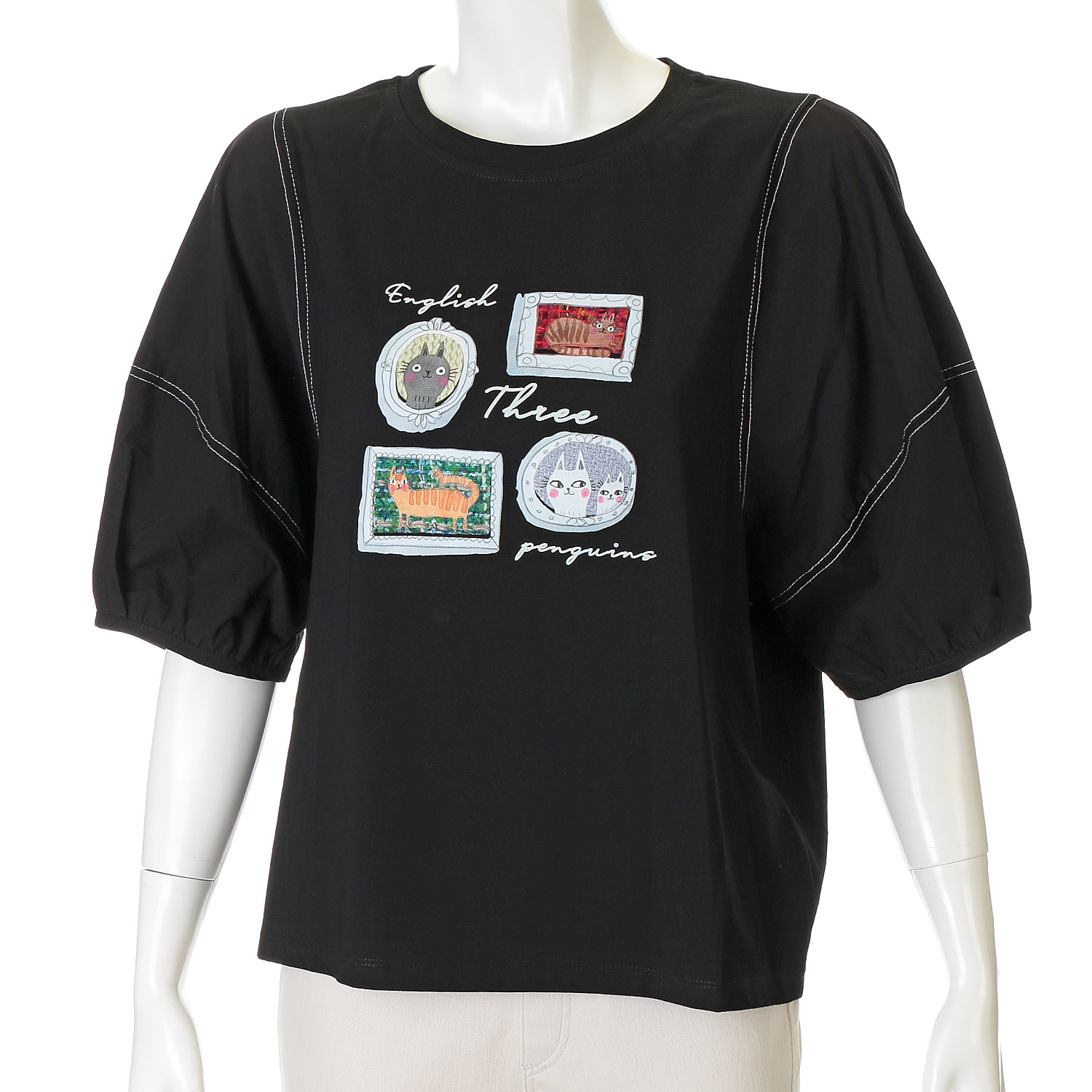 KhakiKoji ロゴプリントTシャツ - 画像4