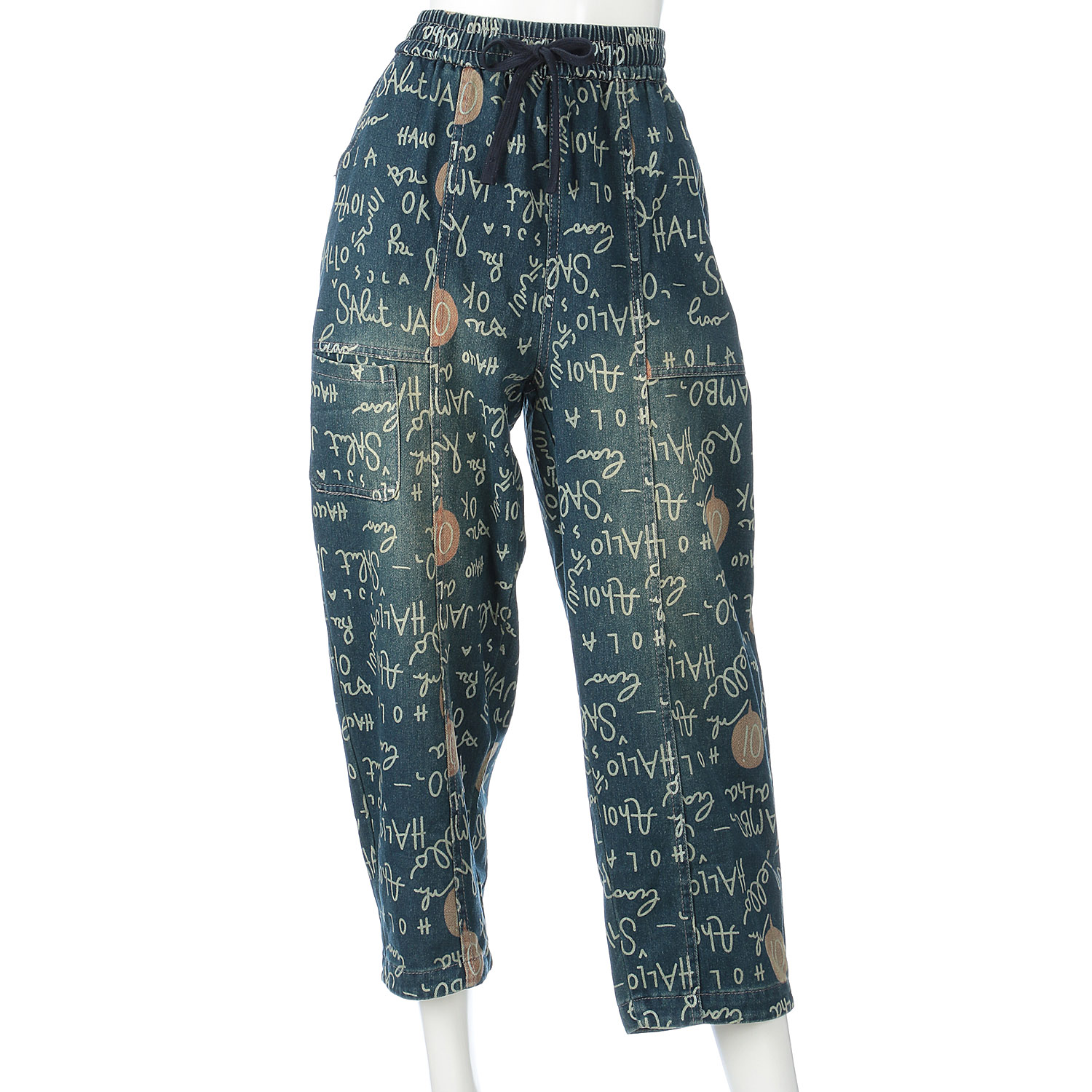 KhakiKoji バルーンデニムパンツ - 画像6