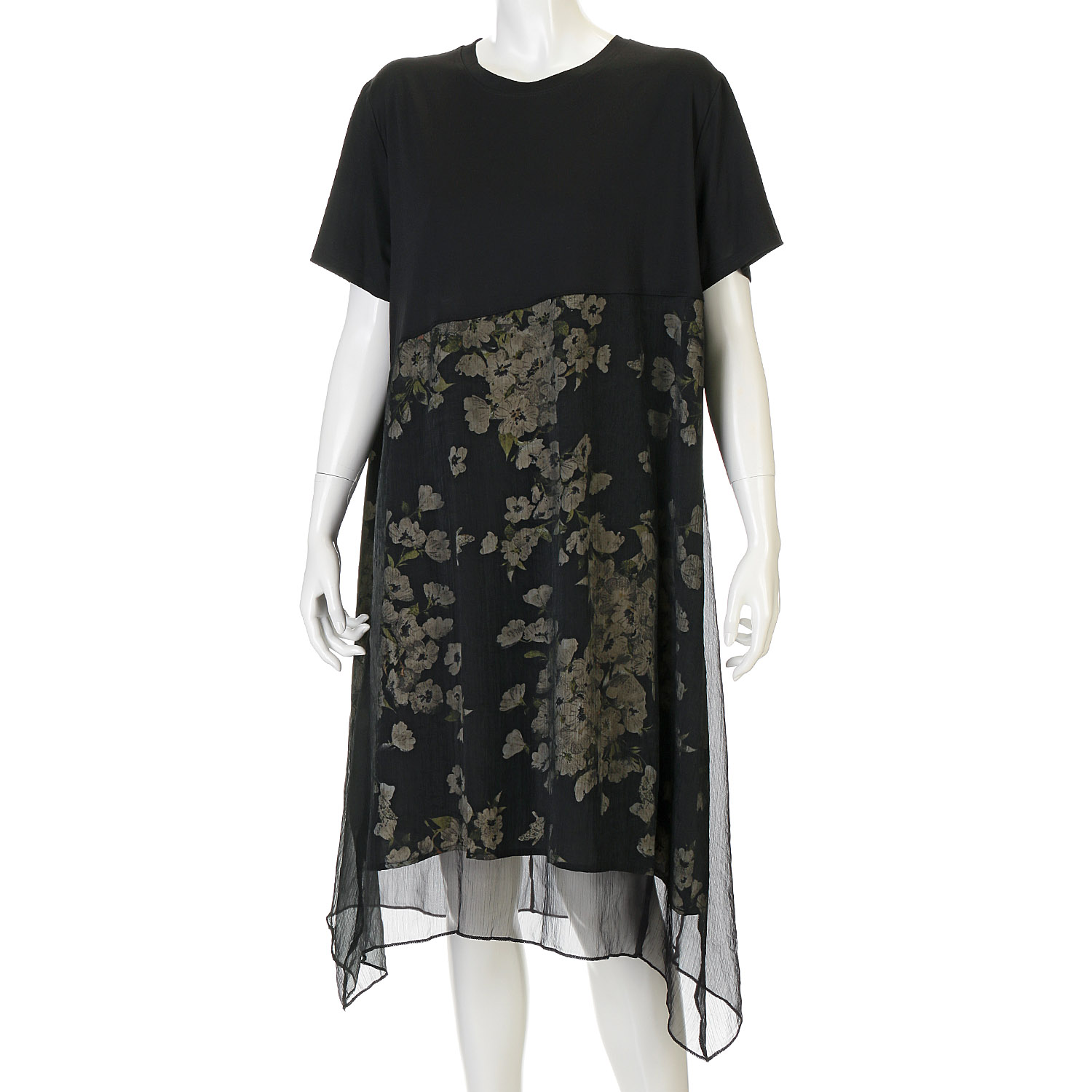 KocoLine フラワーデザインワンピース