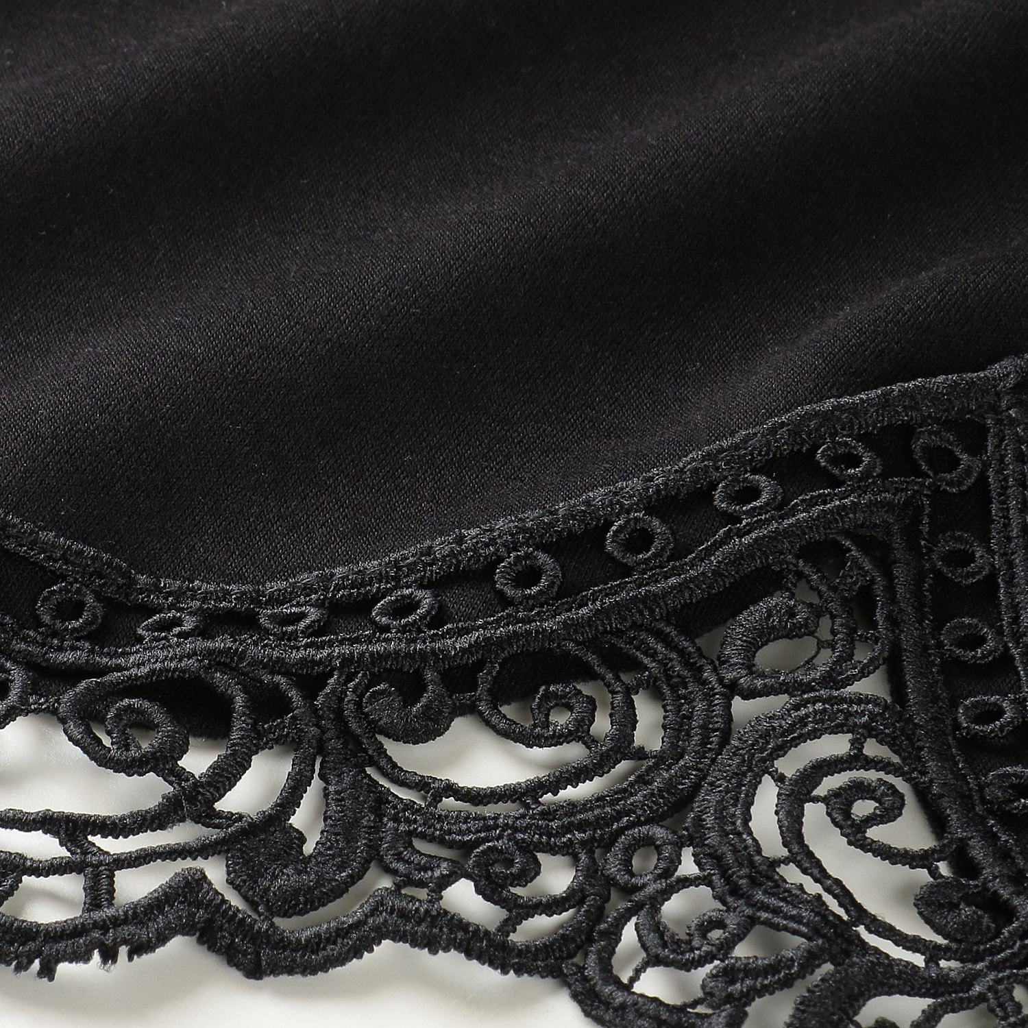 VERITE スカラップレース半袖プルオーバー - 画像4