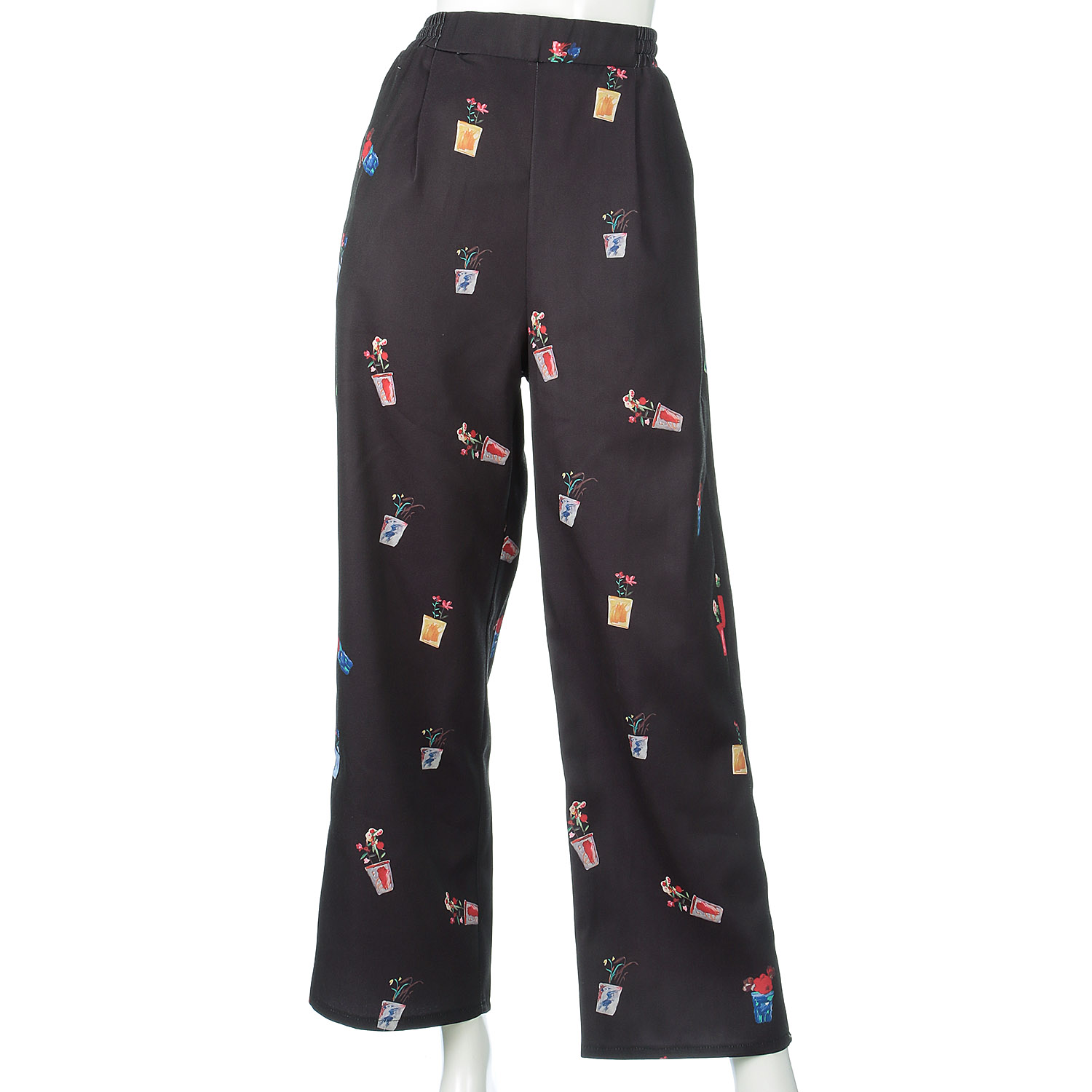 VERITE アーティスティック・セミワイドパンツ - 画像4