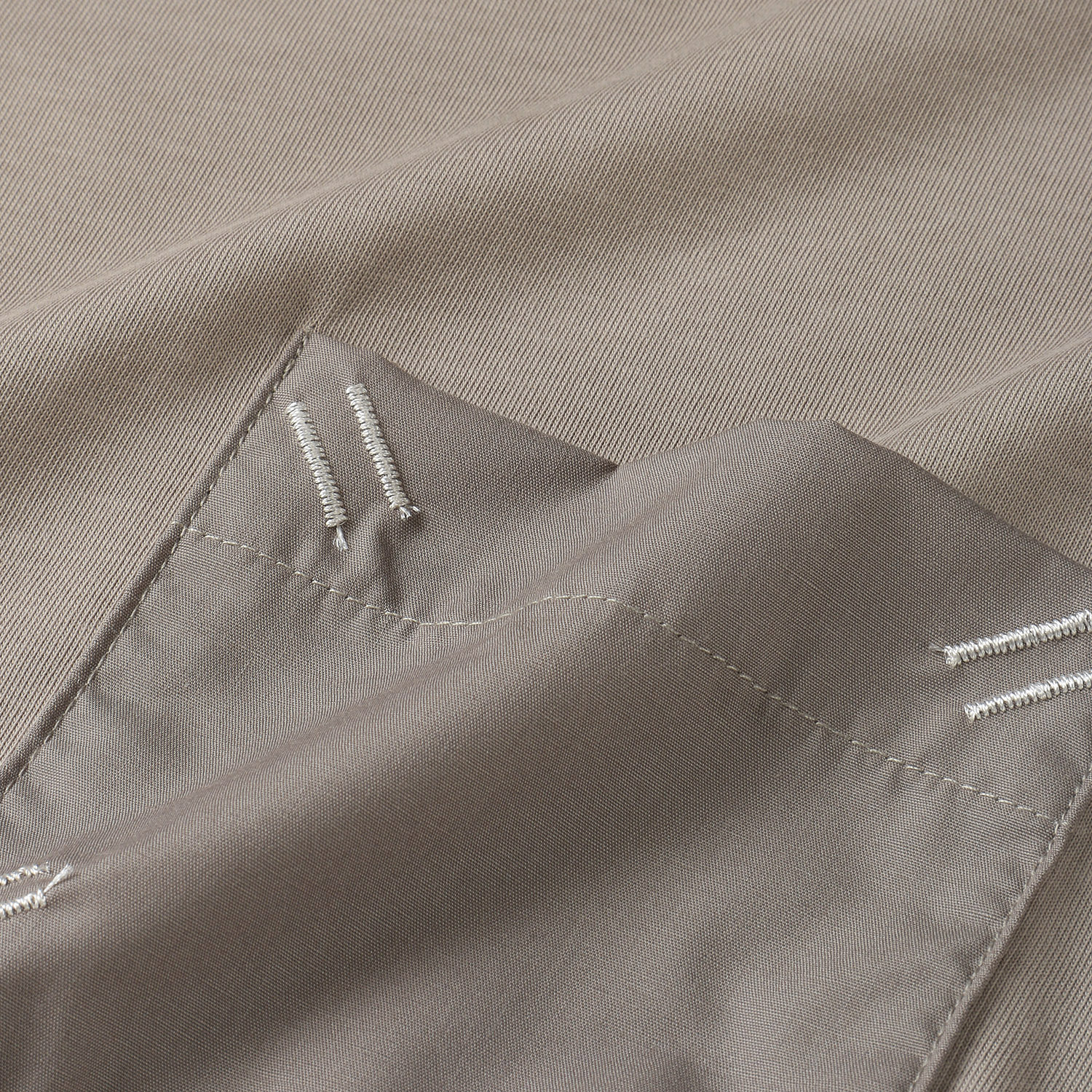 ラインテープ＆ポケットステッチアクセントワンピース - 画像4