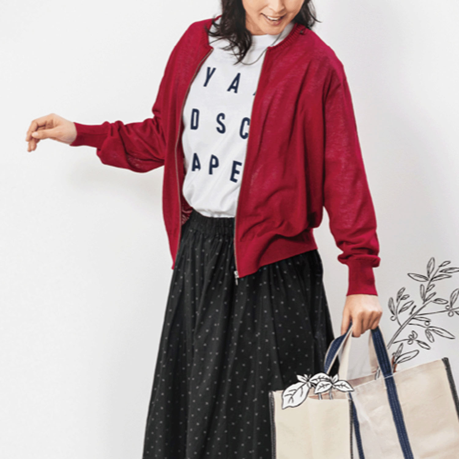 Northern Truck ジップアップニットカーディガン - 画像1