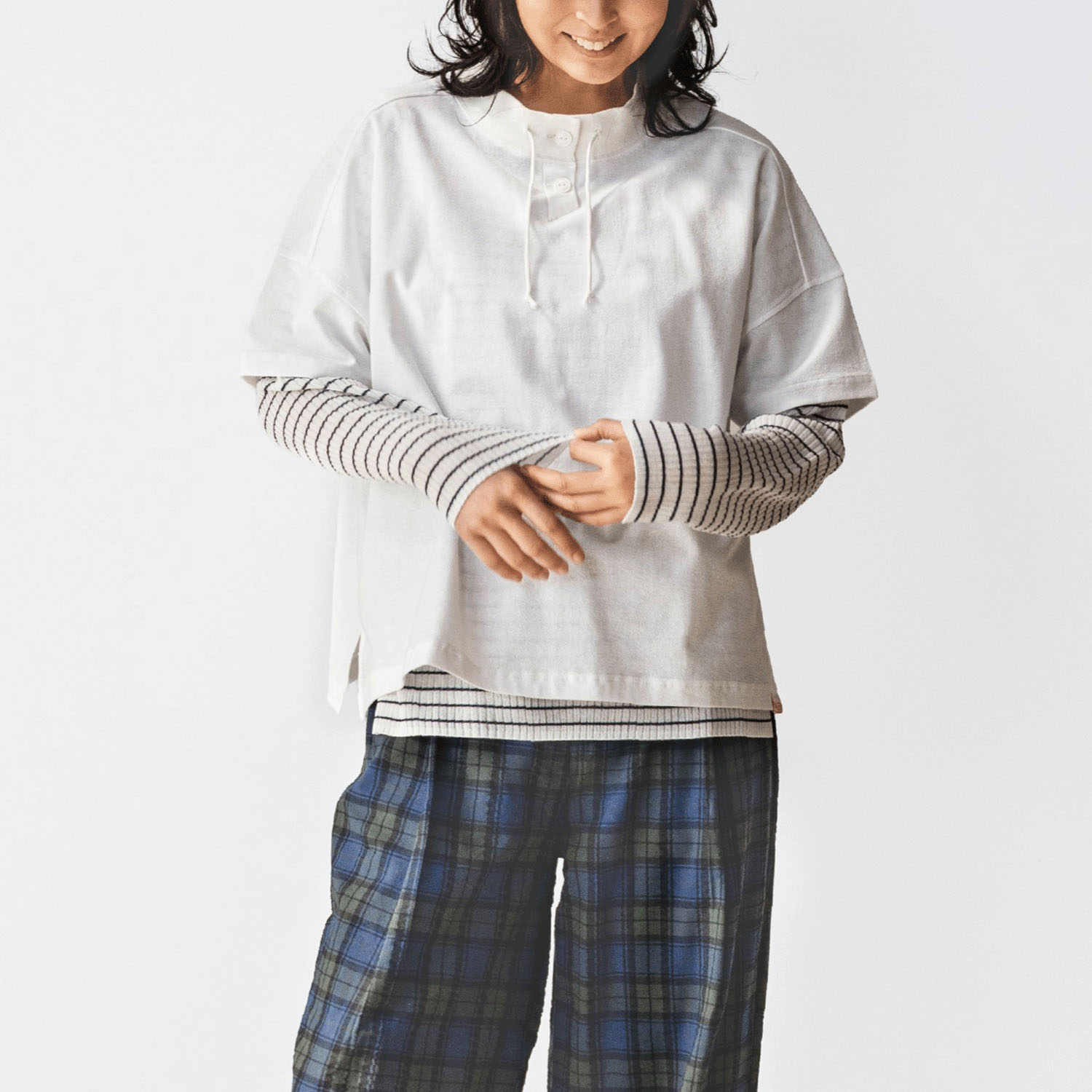 Northern Truck スタンドカラースクエアプルオーバー