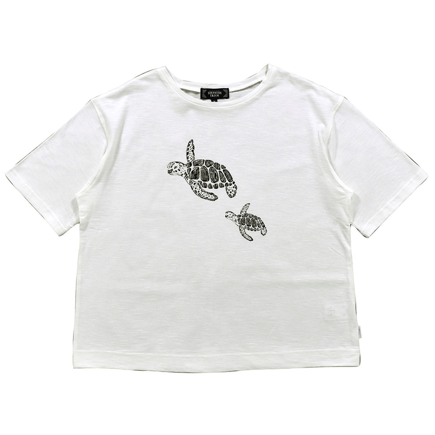 Northern Truck ウミガメプリントTシャツ - 画像2