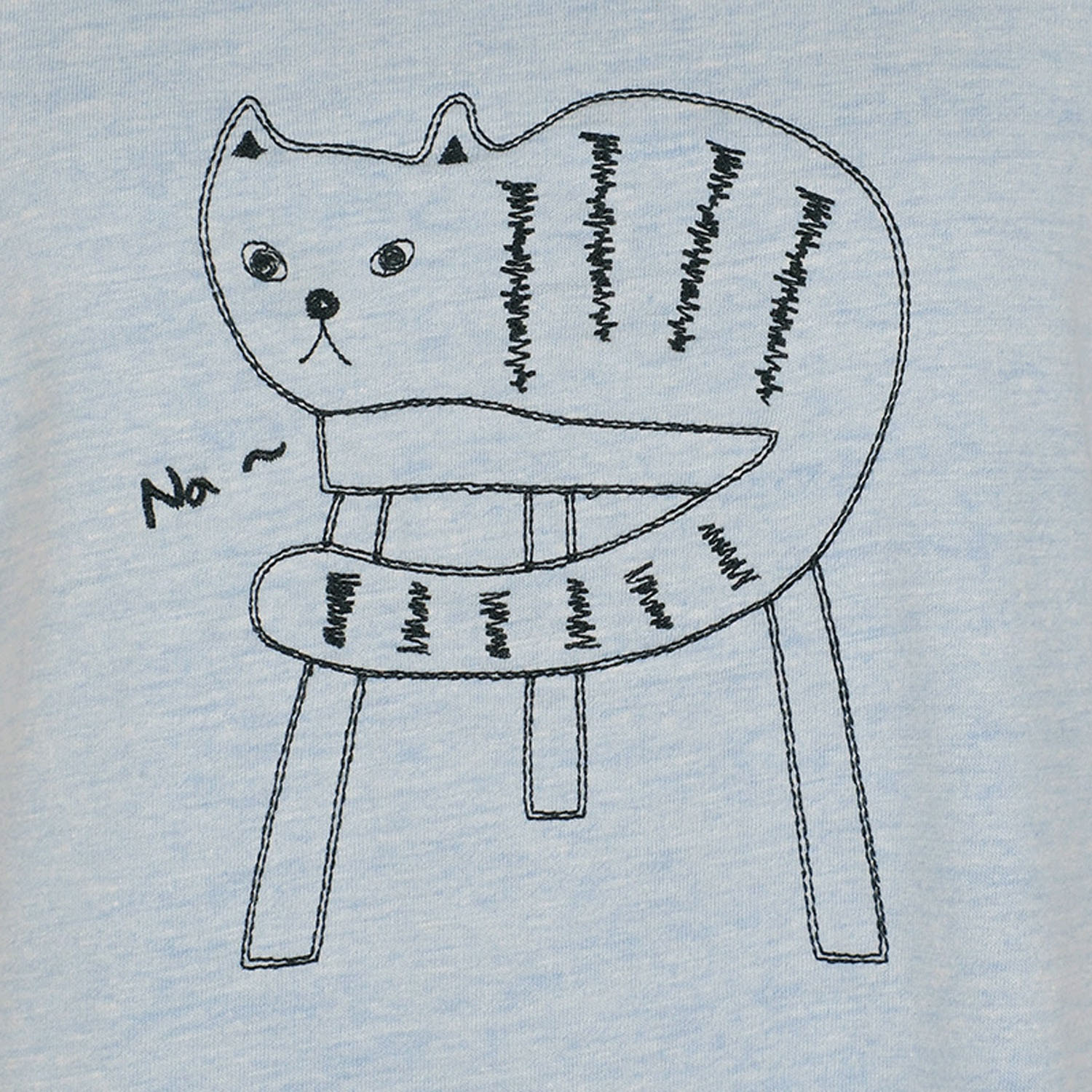 【4月中旬頃入荷予定】Northern Truck 猫刺繍入りTシャツ - 画像9