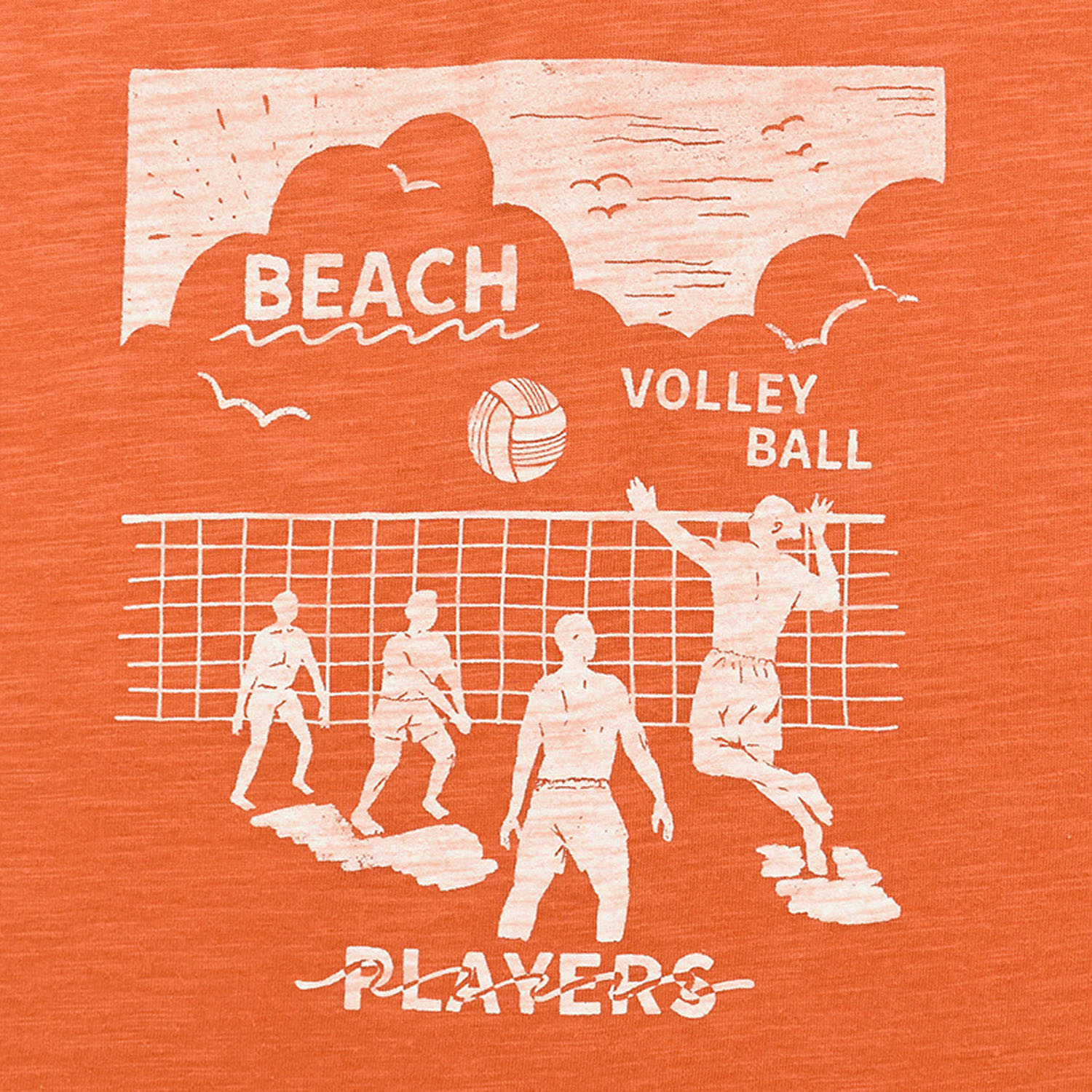 Northern Truck ビーチバレーボールプリントTシャツ - 画像7