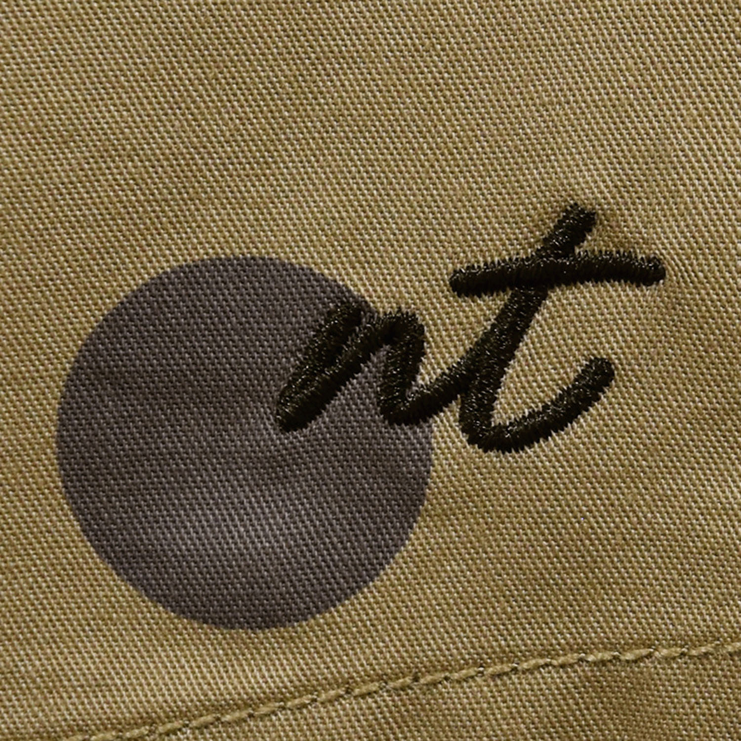 Northern Truck ドットプリントバンドカラーシャツ - 画像9