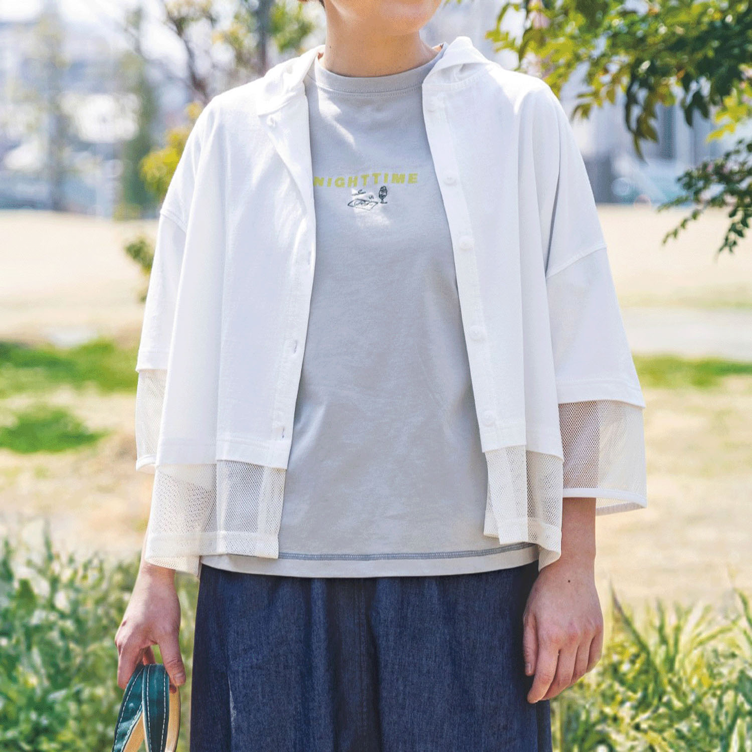 Northern Truck 異素材コンビパーカー