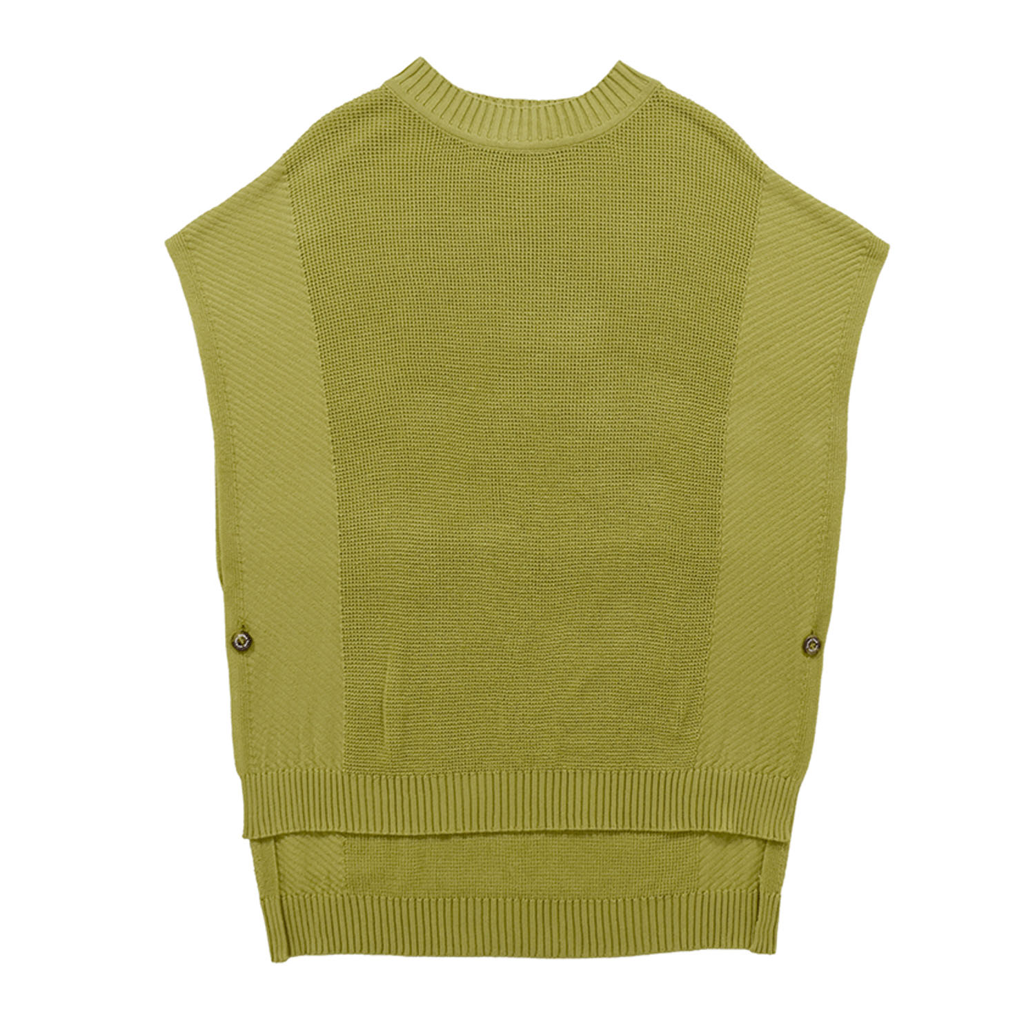 Northern Truck サイド釦留めニットベスト - 画像5